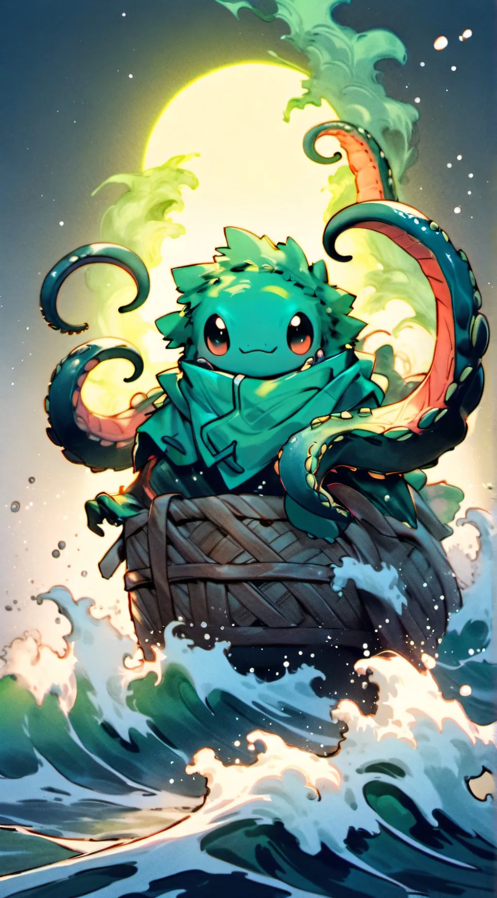 ai character: husa background