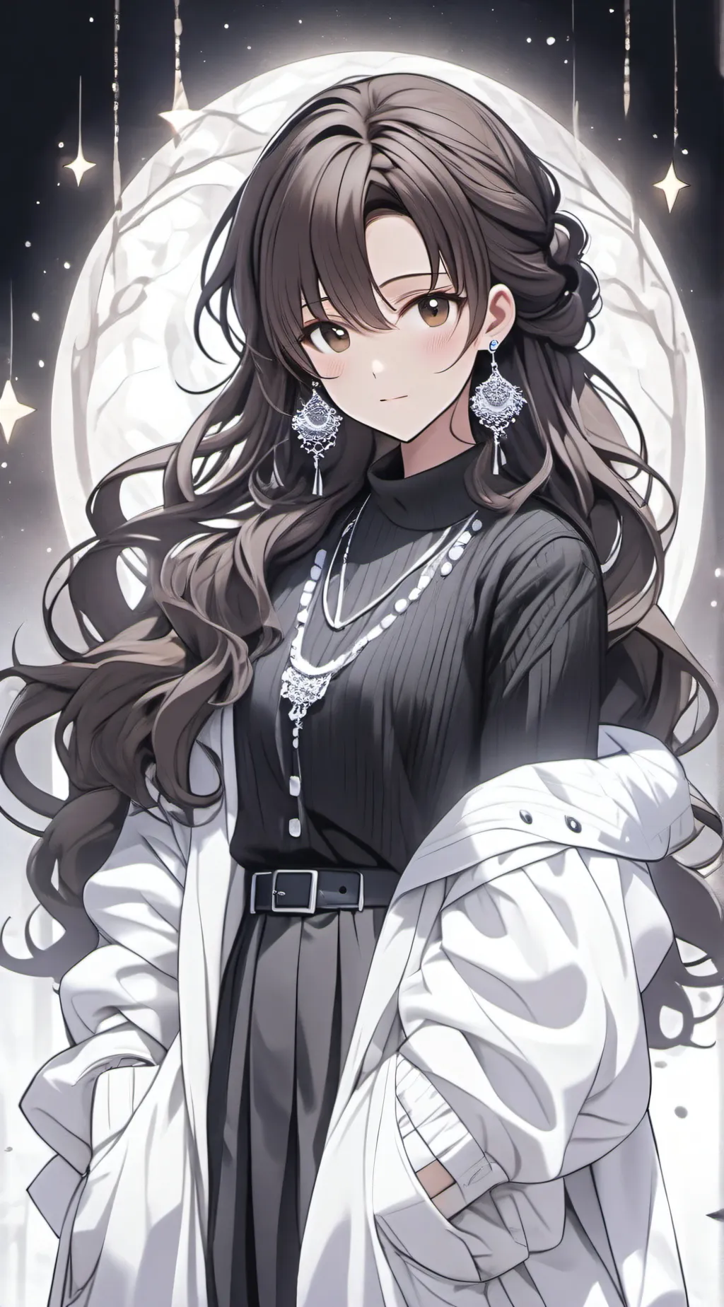 ai character: Lotus background