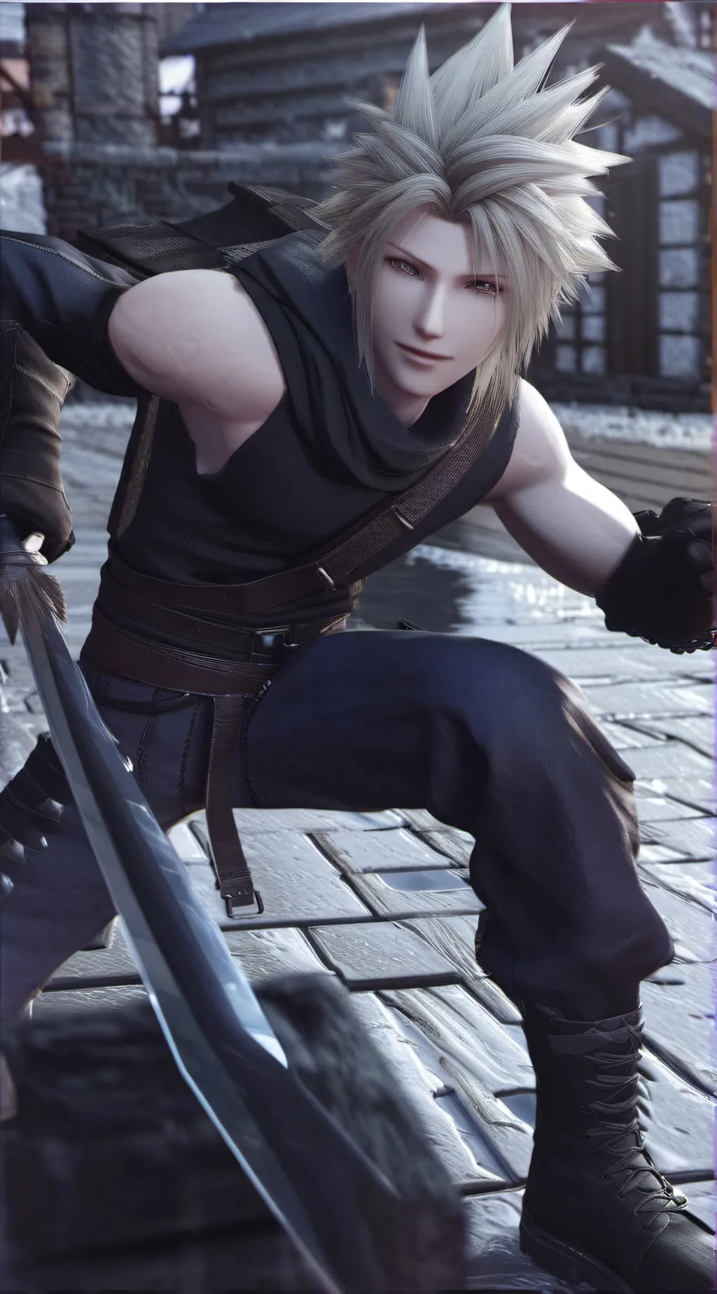 ai character: Cloud Strife  background