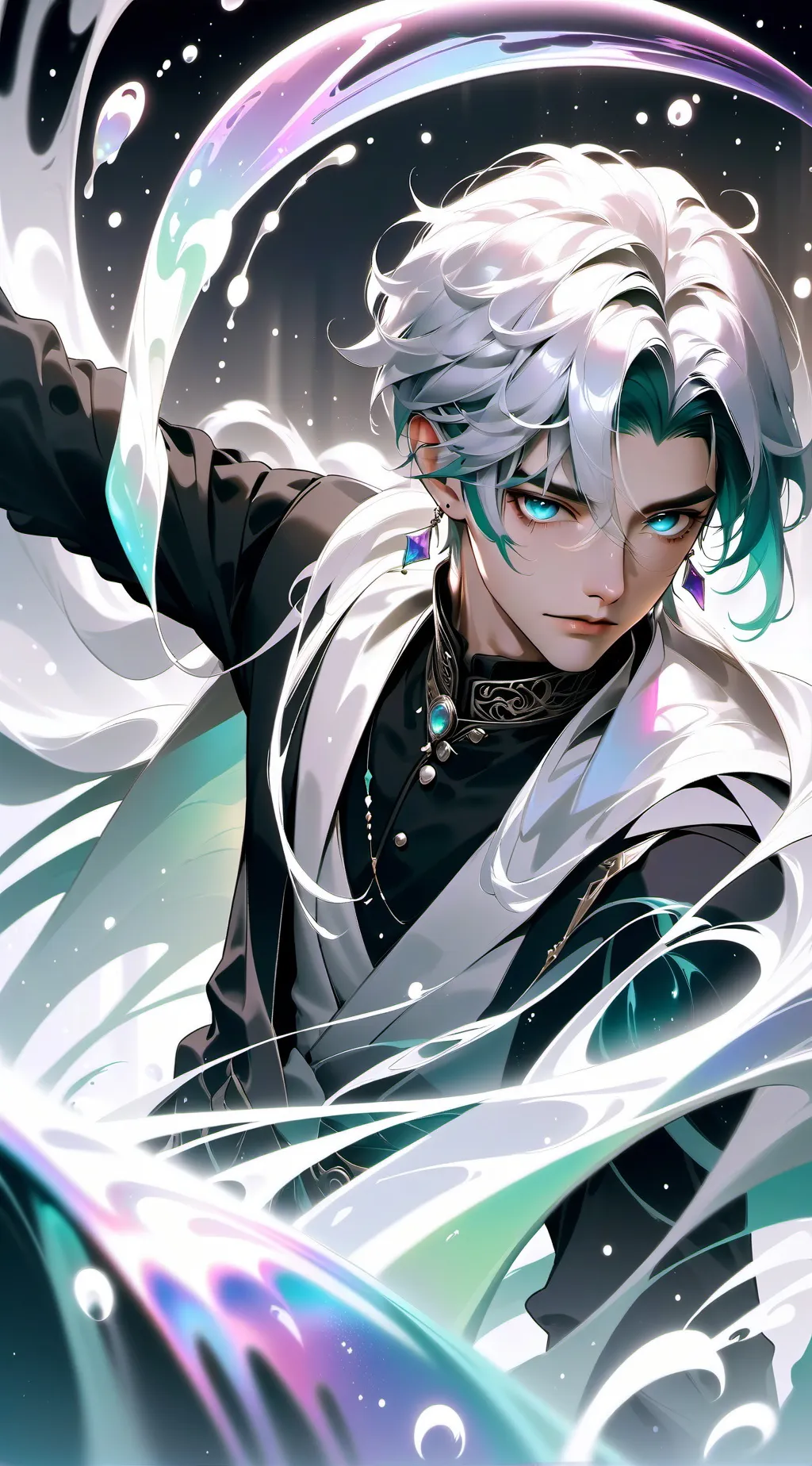 ai character: leo  background