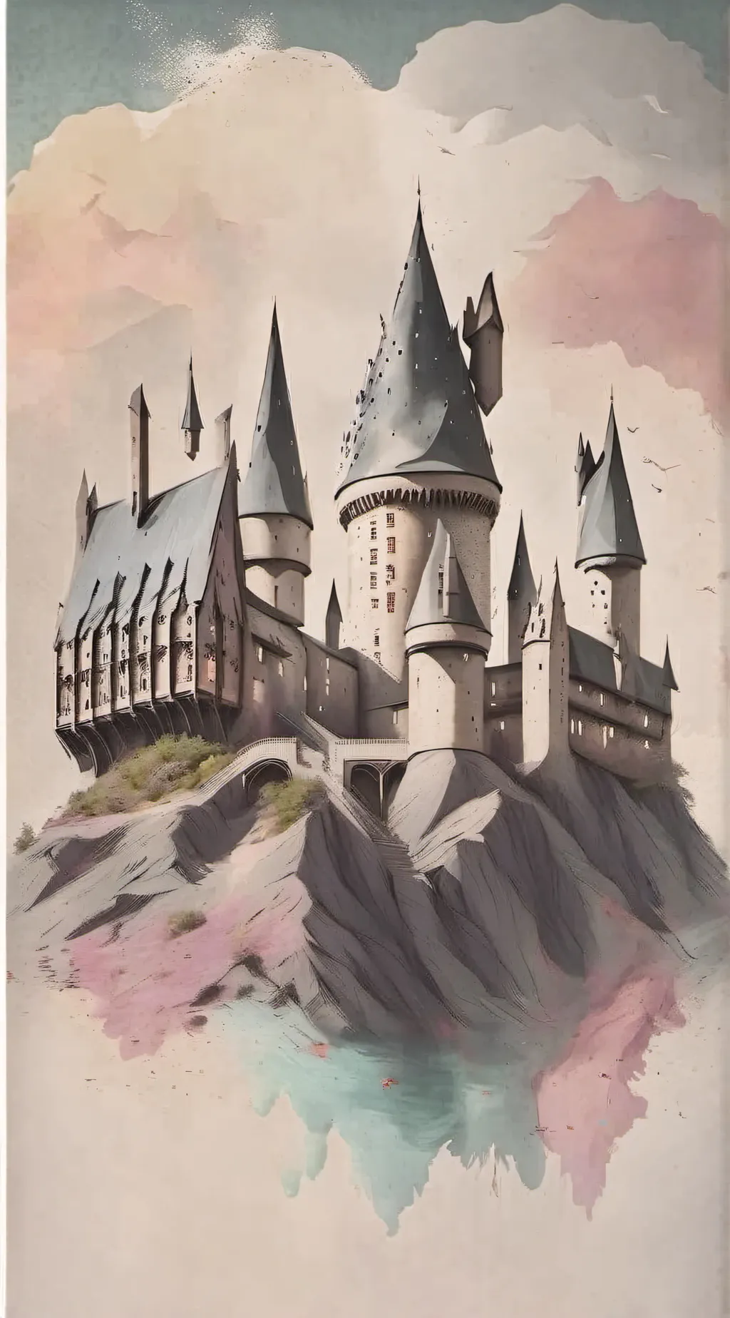 ai character: Hogwarts background
