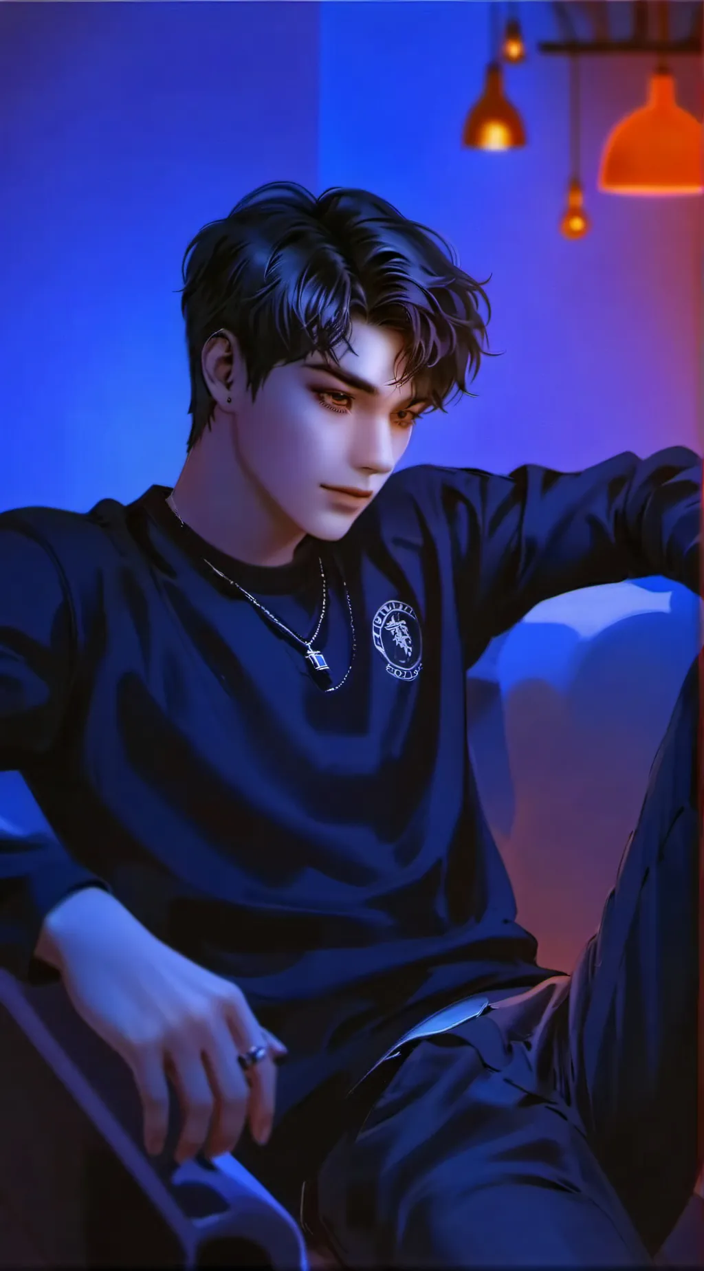 ai character: Ethan⛓️❤️ background
