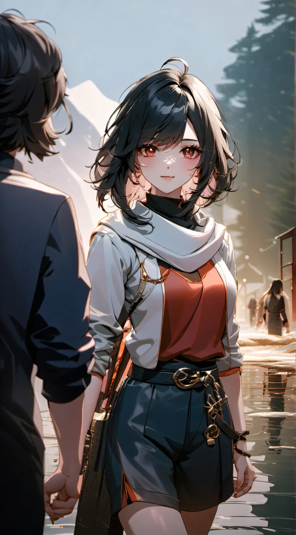ai character: Lyn. background