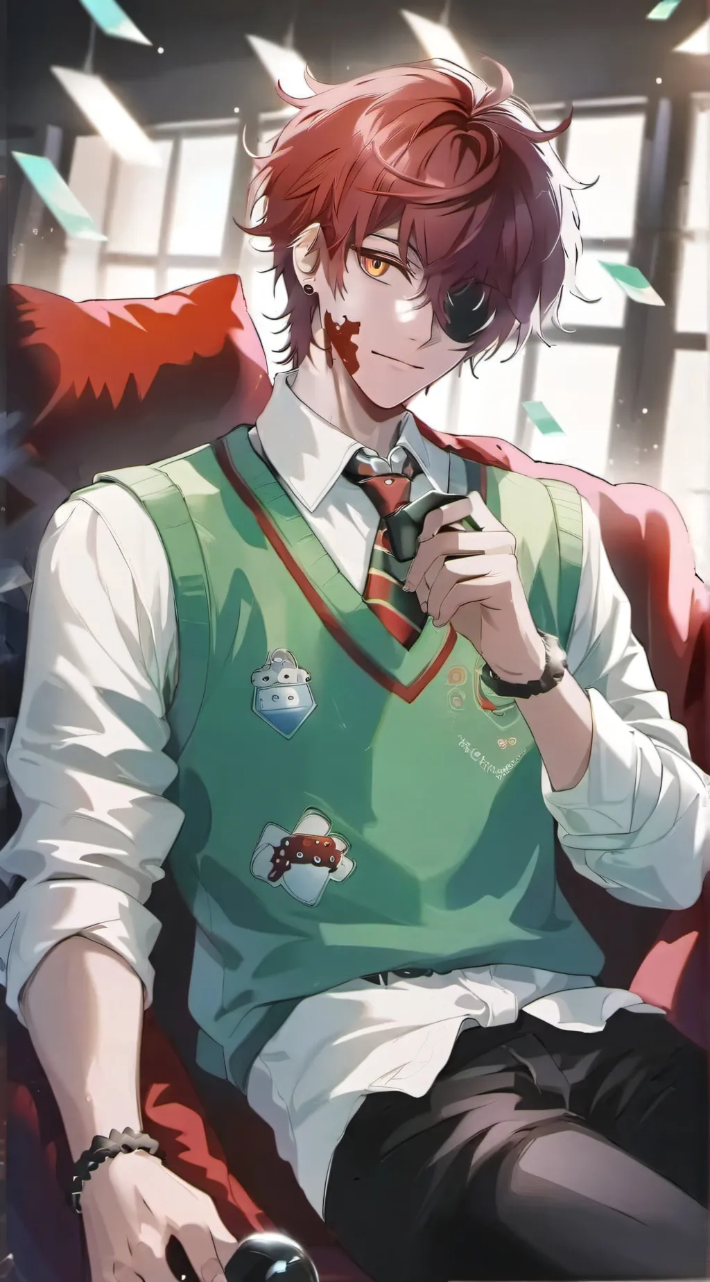ai character: Aaron background