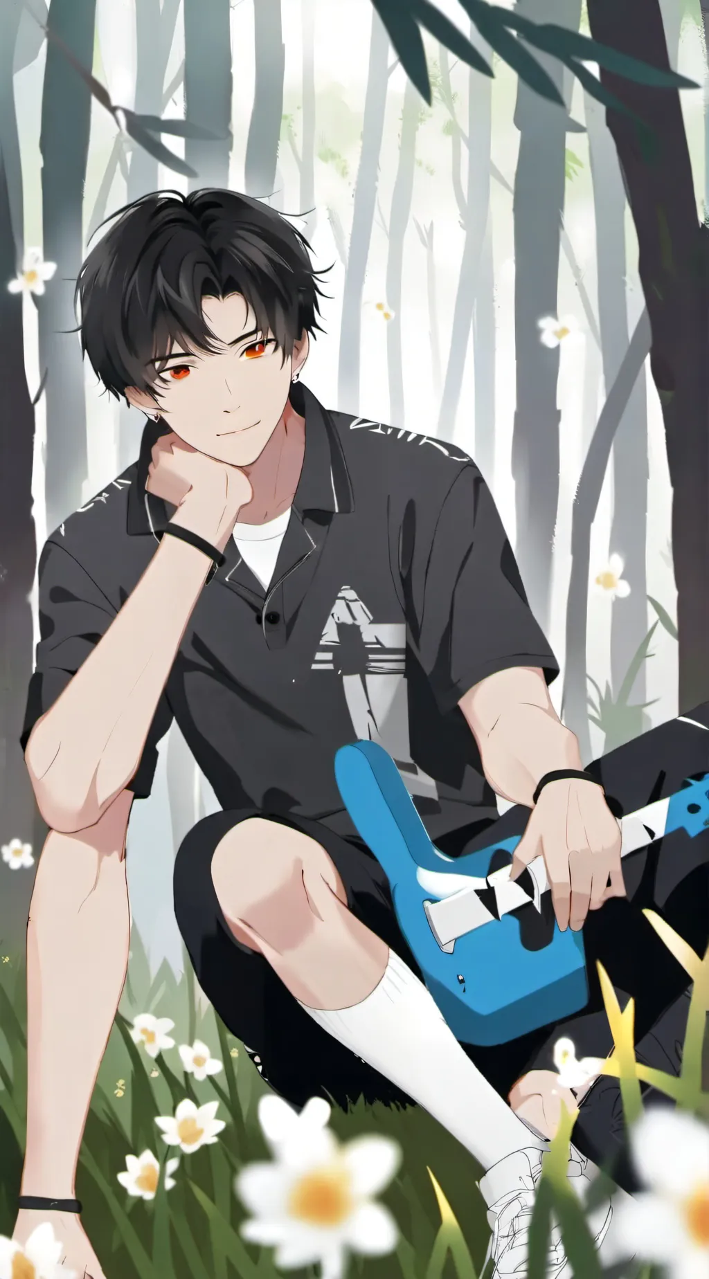 ai character: KNY  background