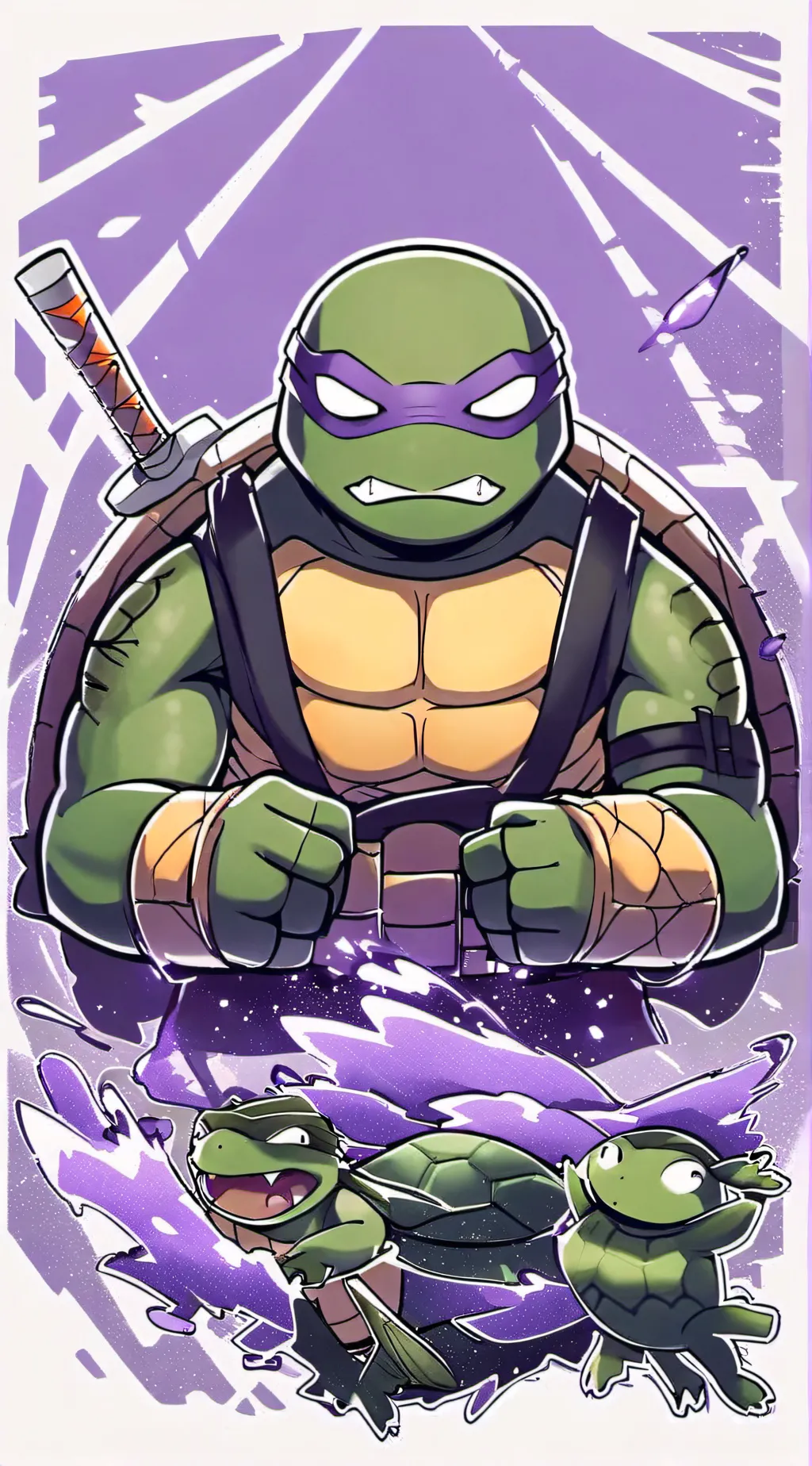ai character: Donnie (tmnt) background