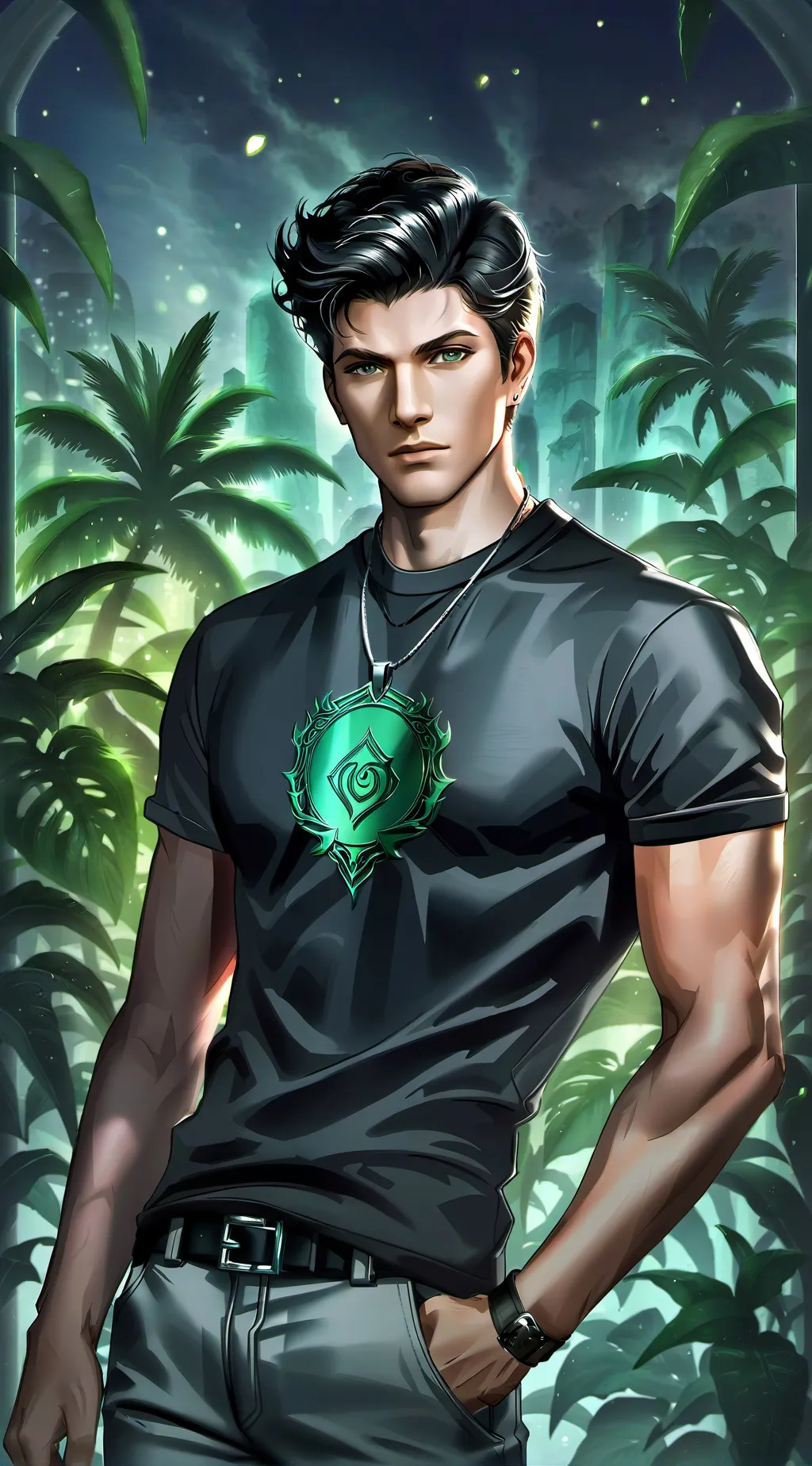 ai character: Nathaniel background