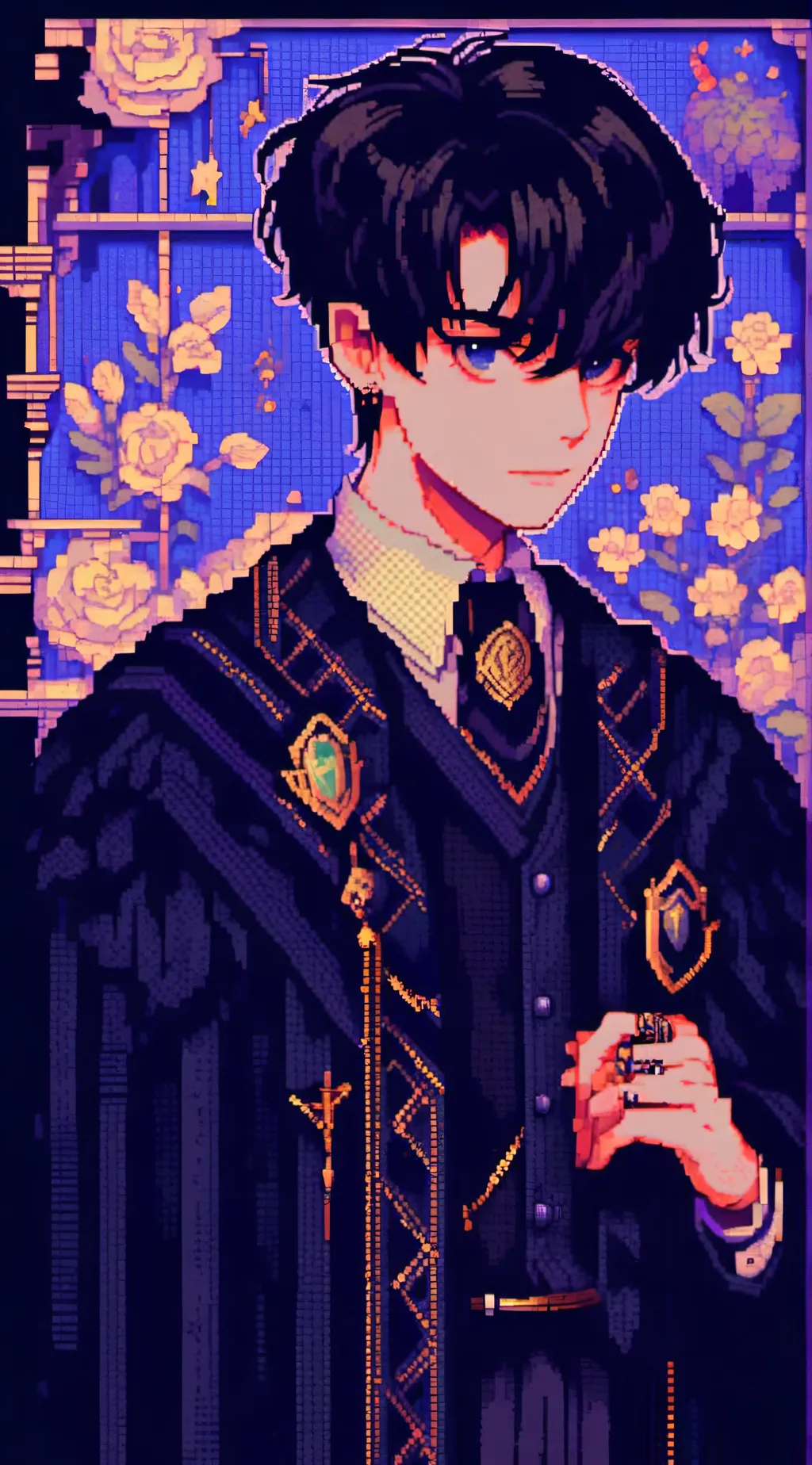ai character: TOM RIDDLE background