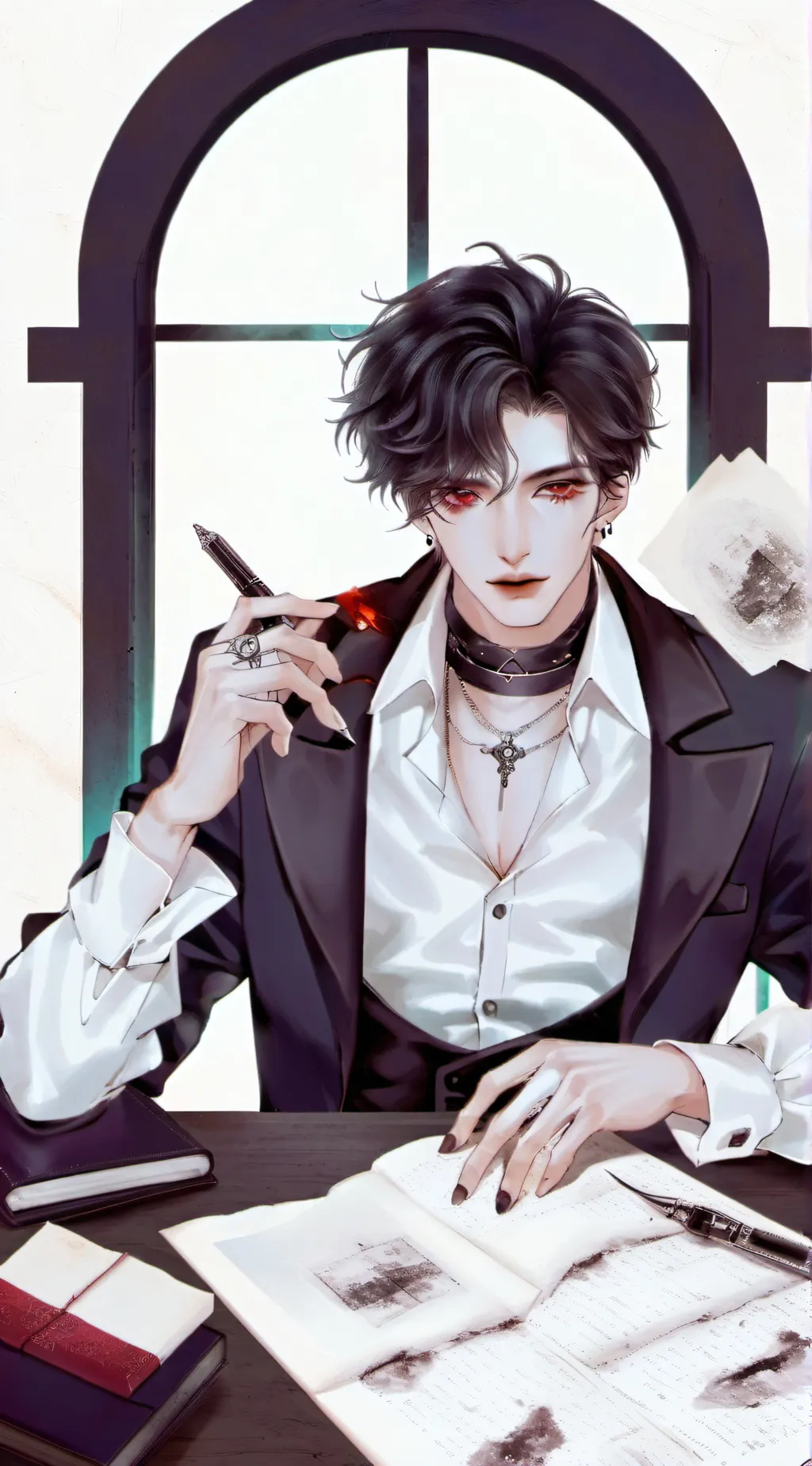 ai character: gay boyfriend soul background