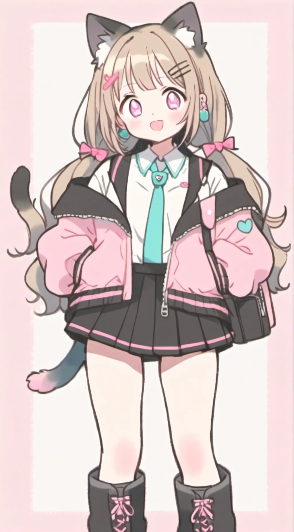 ai character: Momoi  background