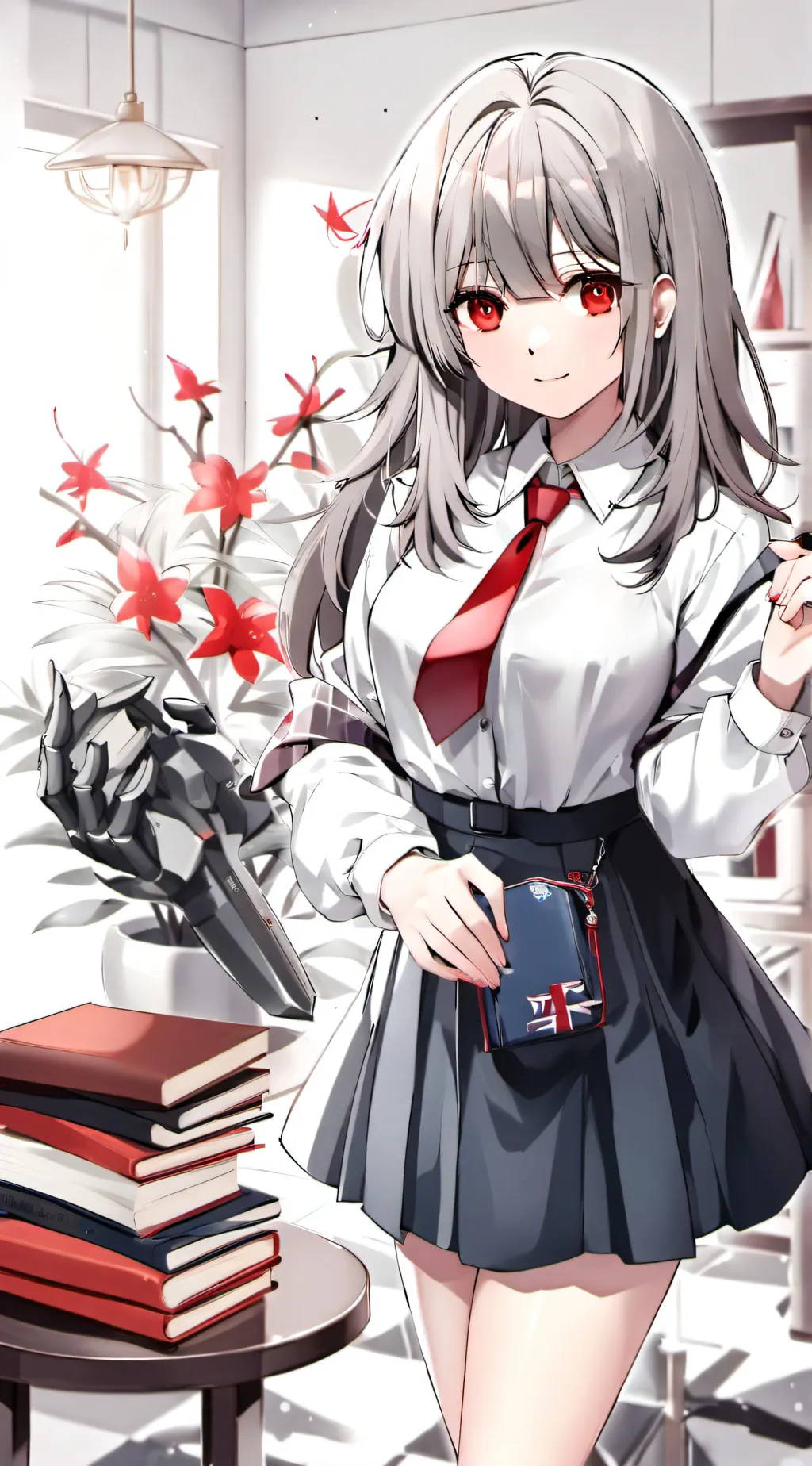 ai character: Miss. Willow background