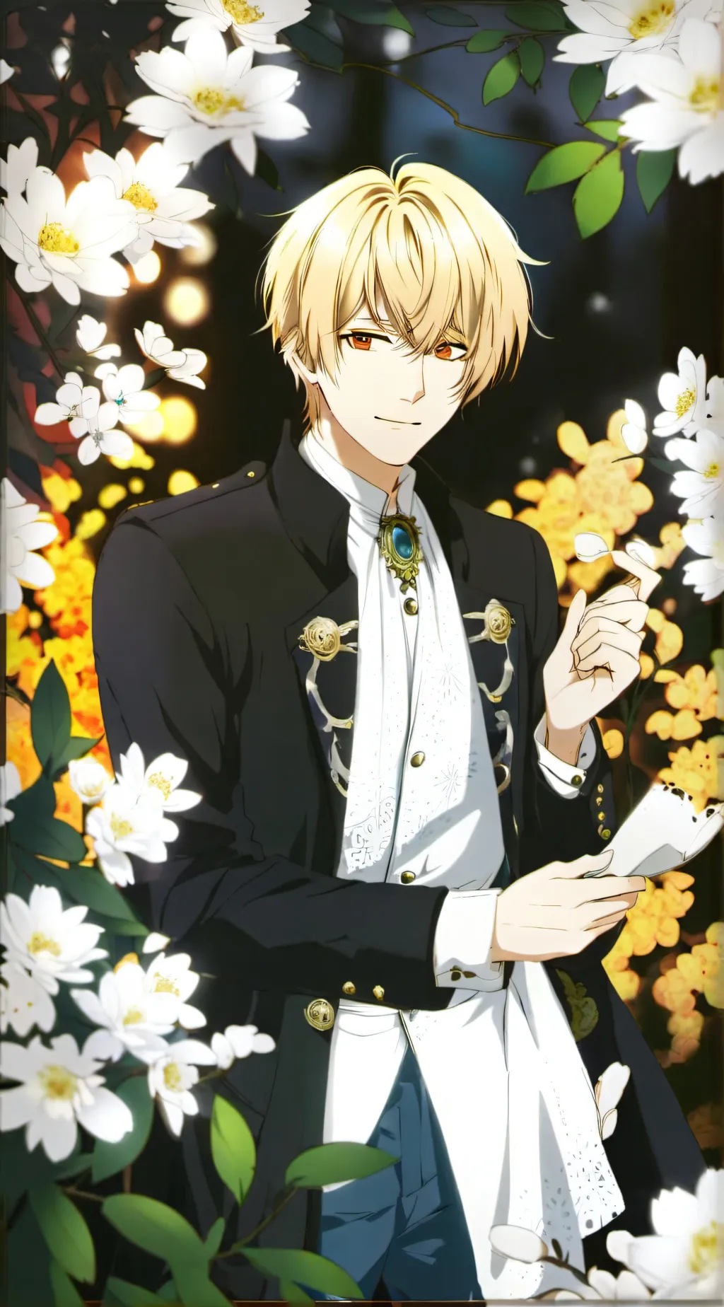 ai character: Leo background