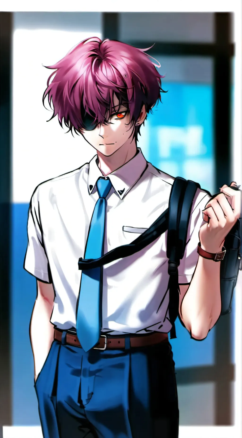 ai character: Zack background
