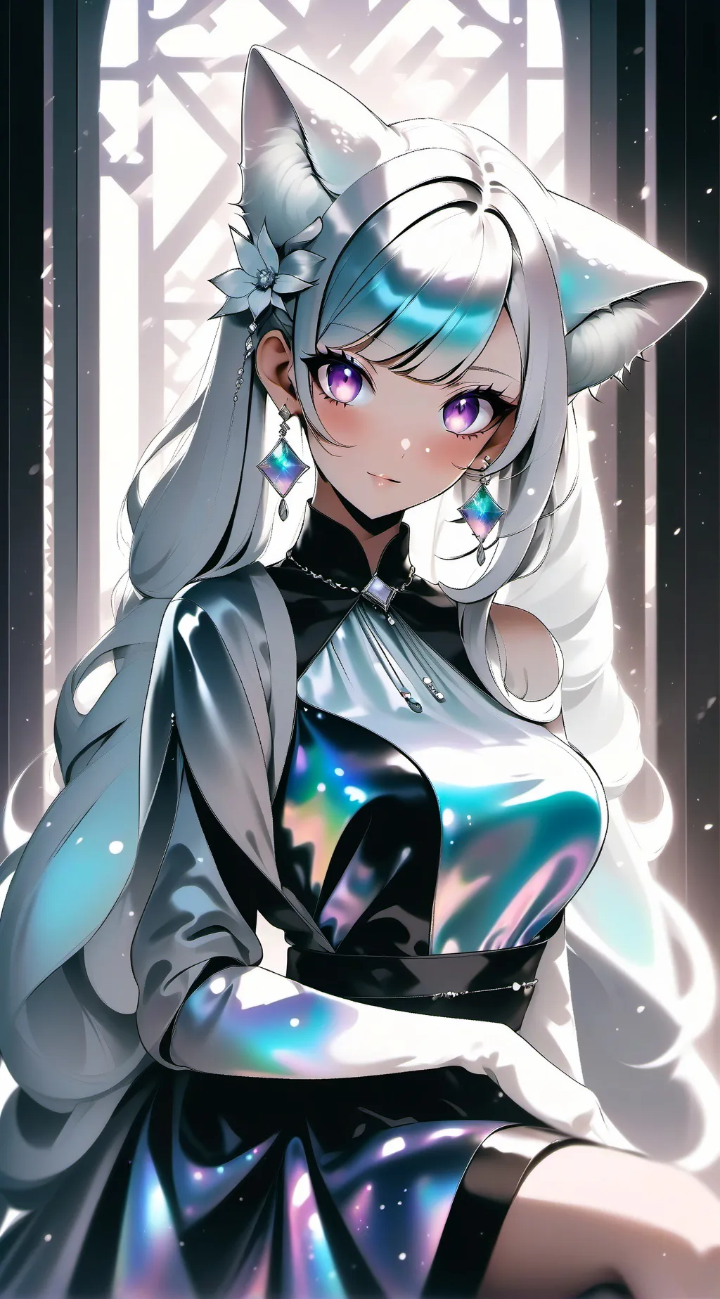 ai character: Ashley background