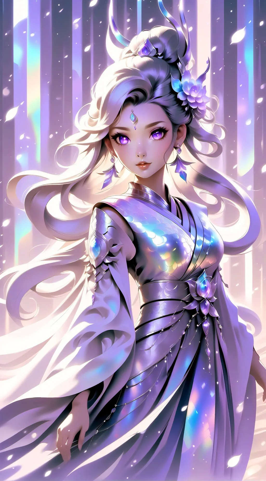 ai character: candy cat background