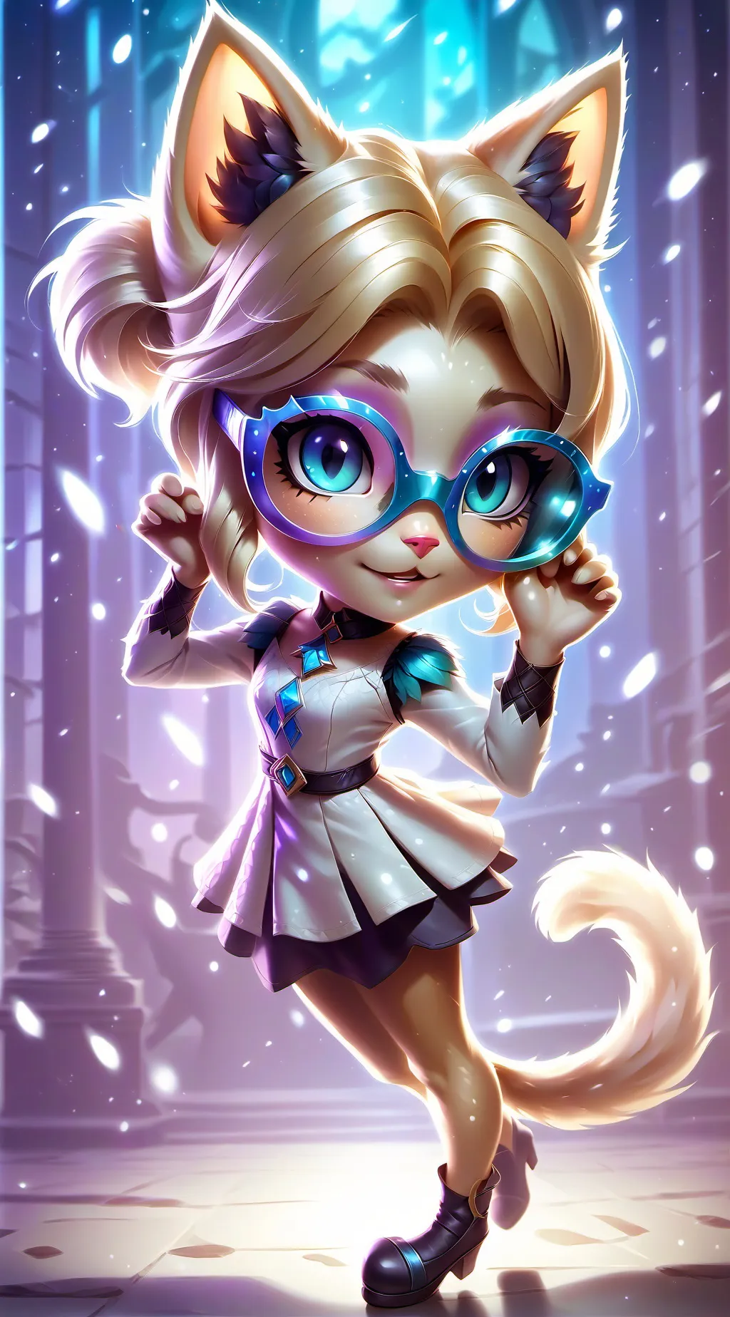 ai character: Lola background