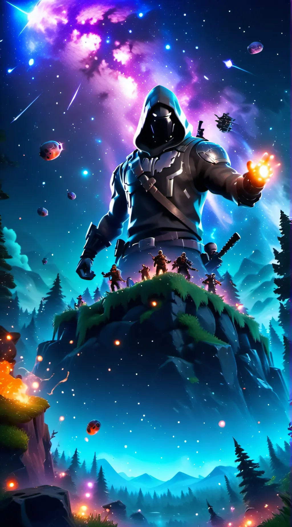 ai character: Fortnite  background