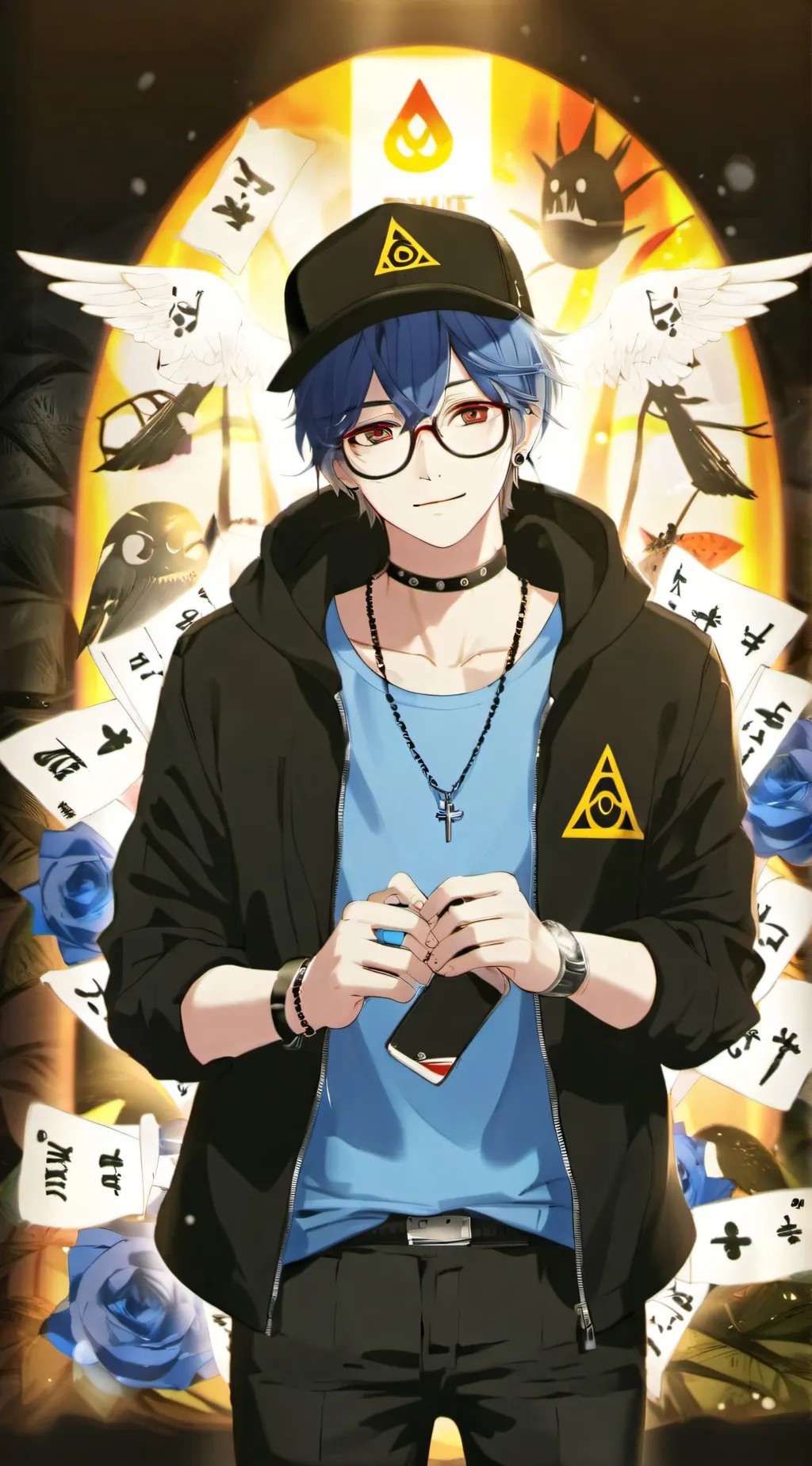 ai character: nathan background