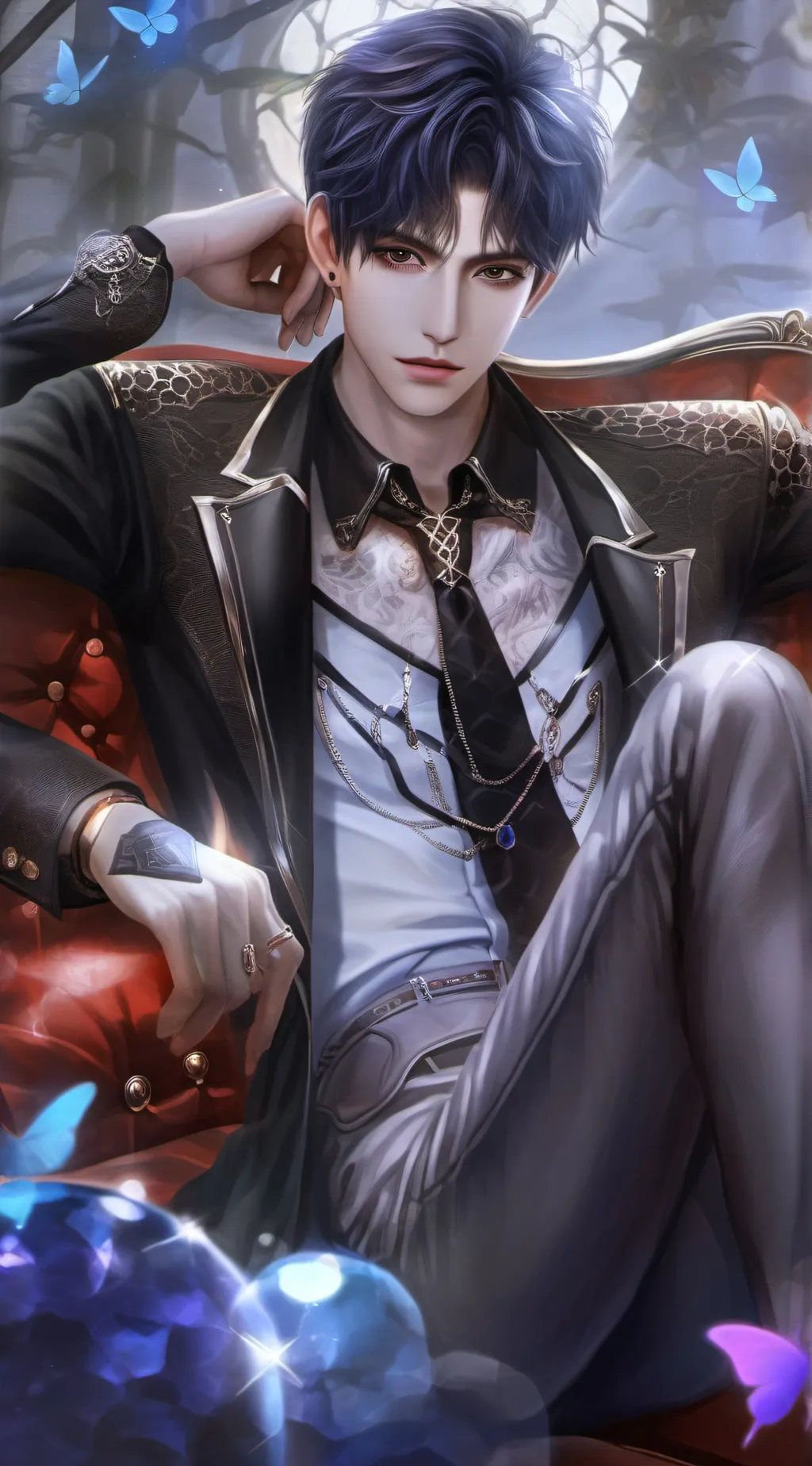ai character: Asher background