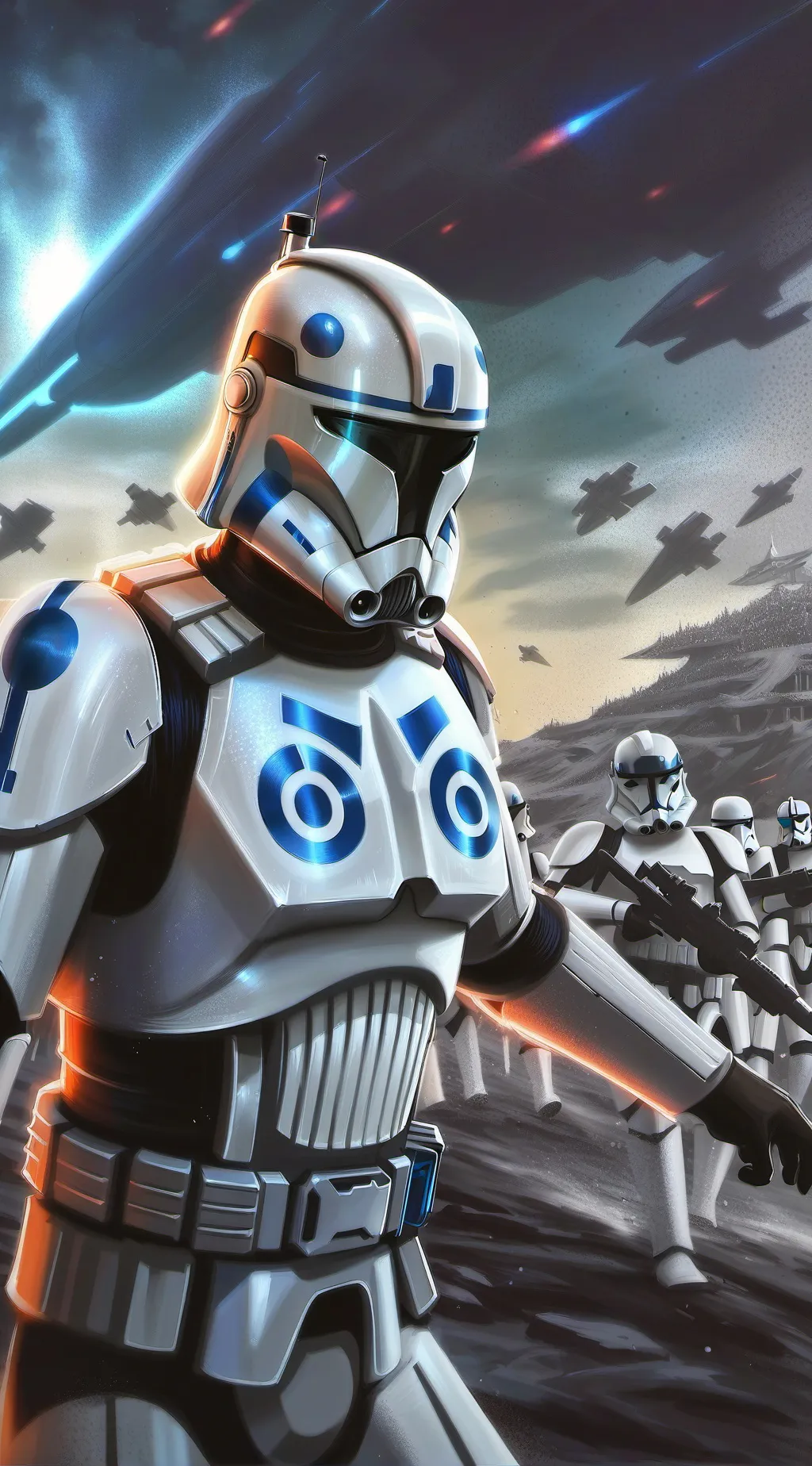 ai character: Trooper Devon background