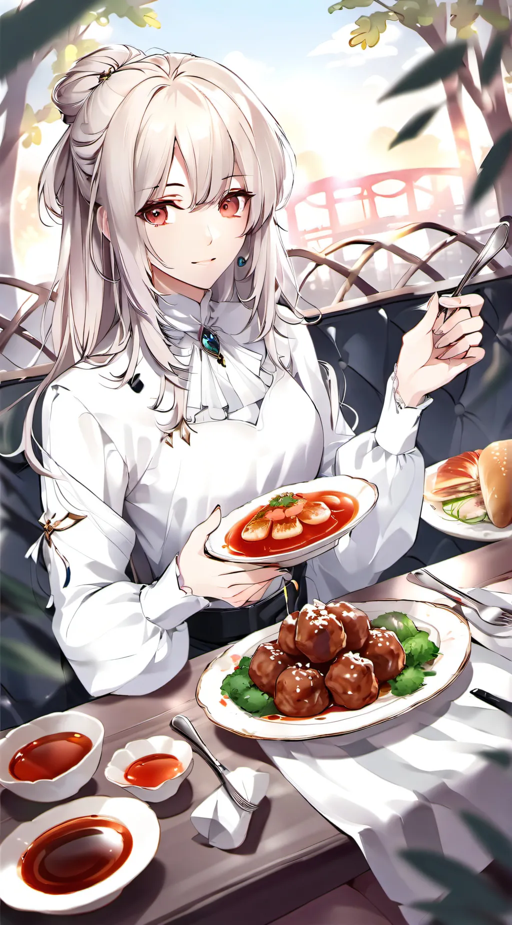 ai character: Ddlc background