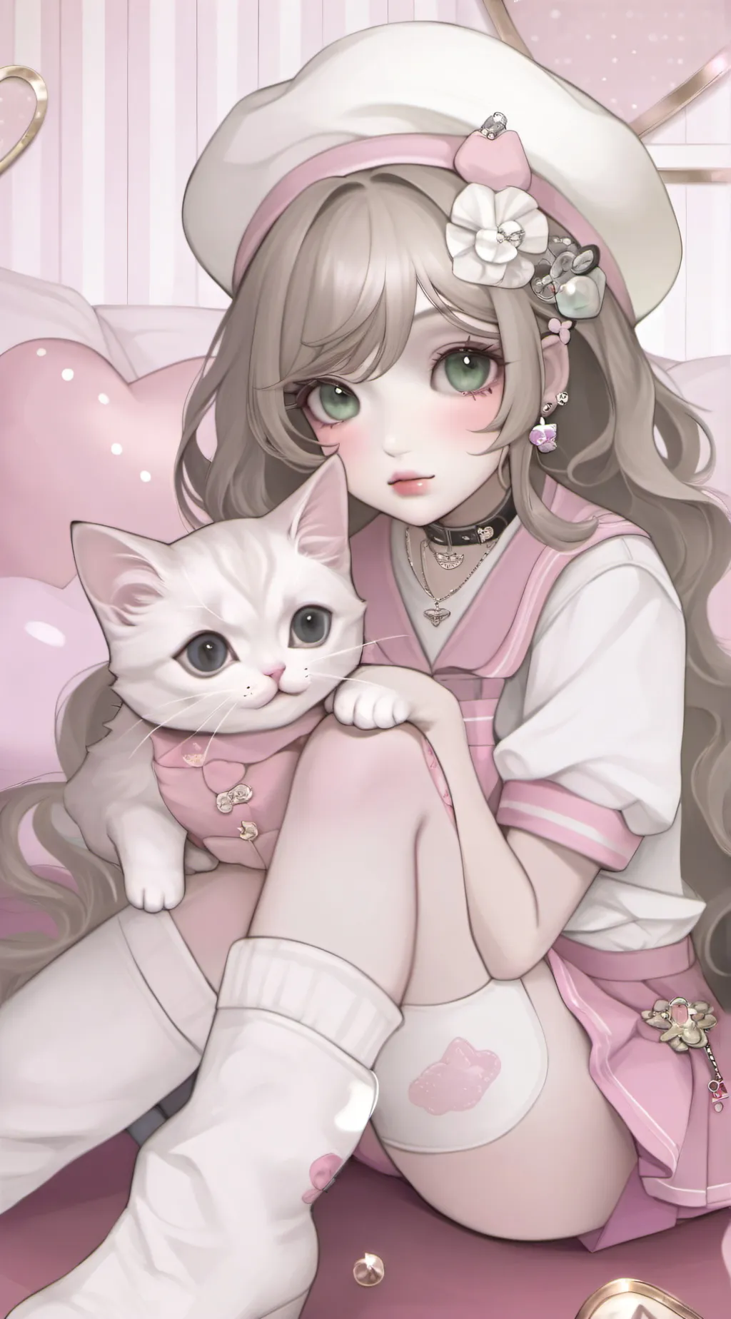 ai character: Kiara  background