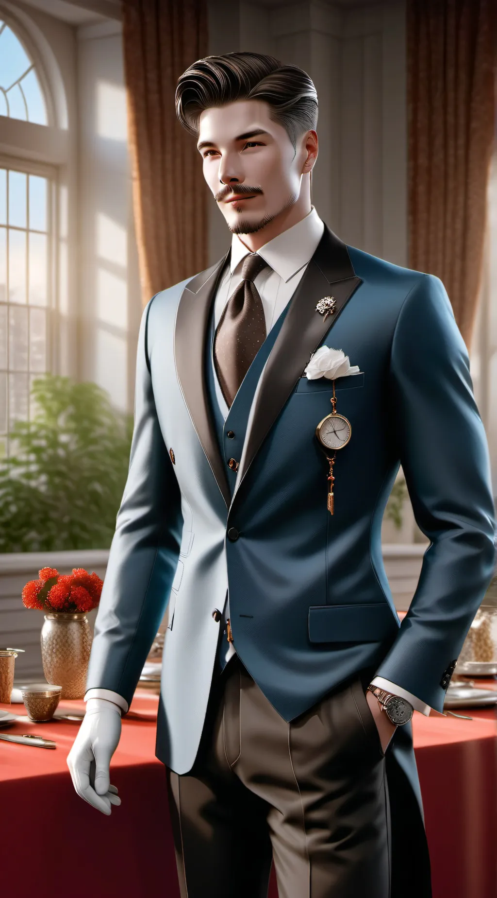 ai character: The Gentleman background