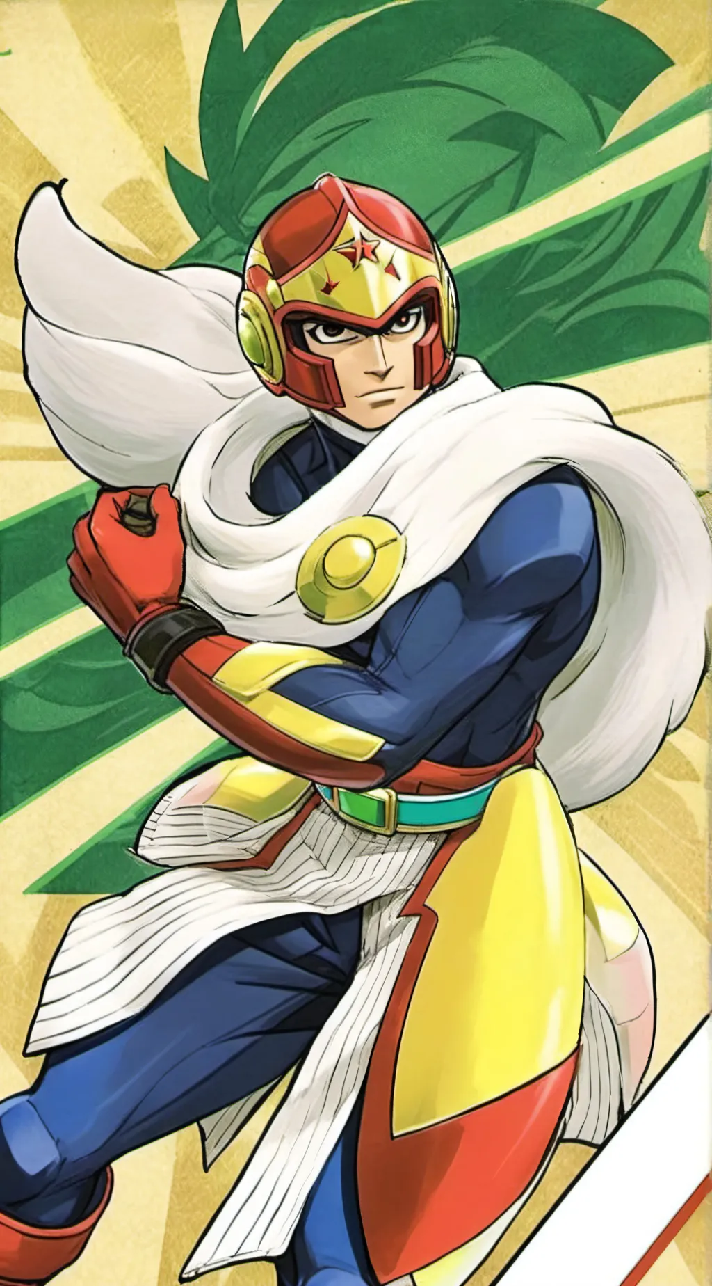 ai character: Captain Falcon background