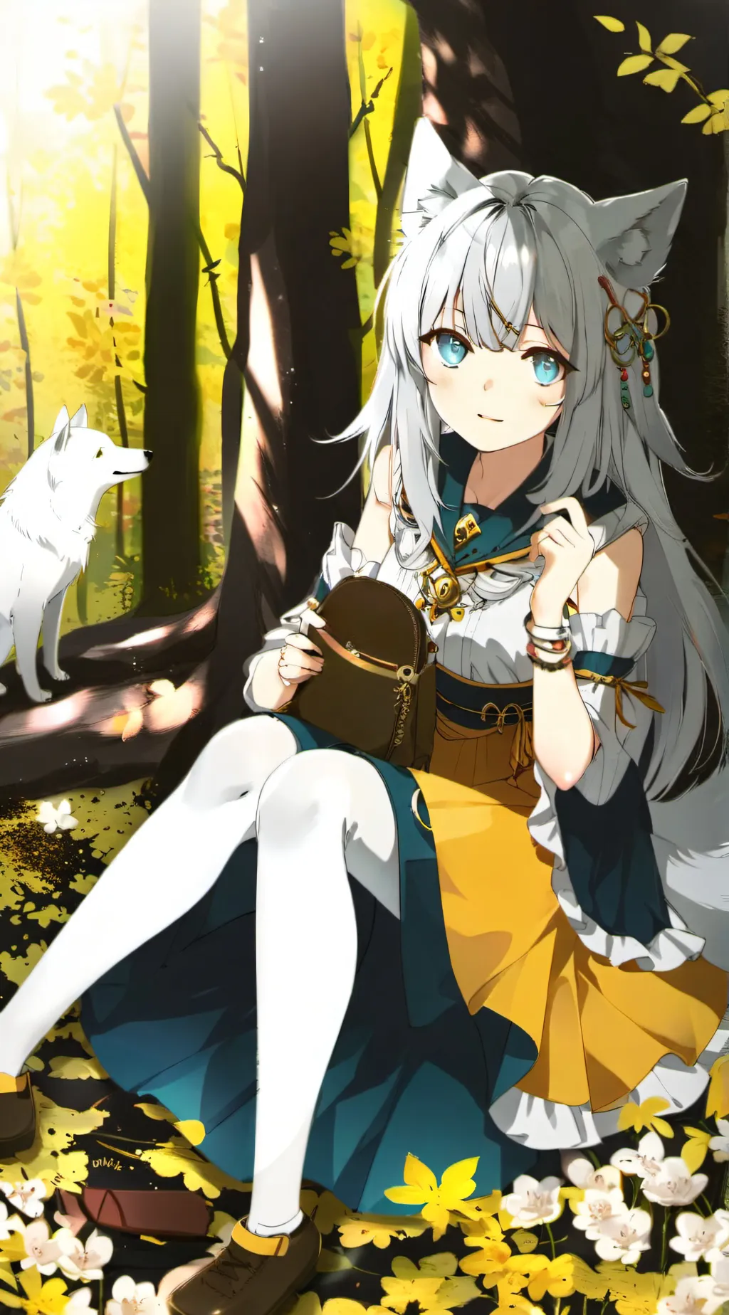 ai character: Harpy hare background