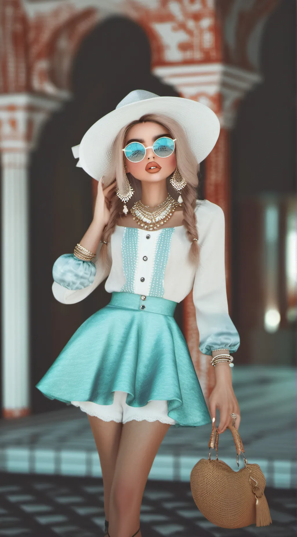 ai character: Ella background