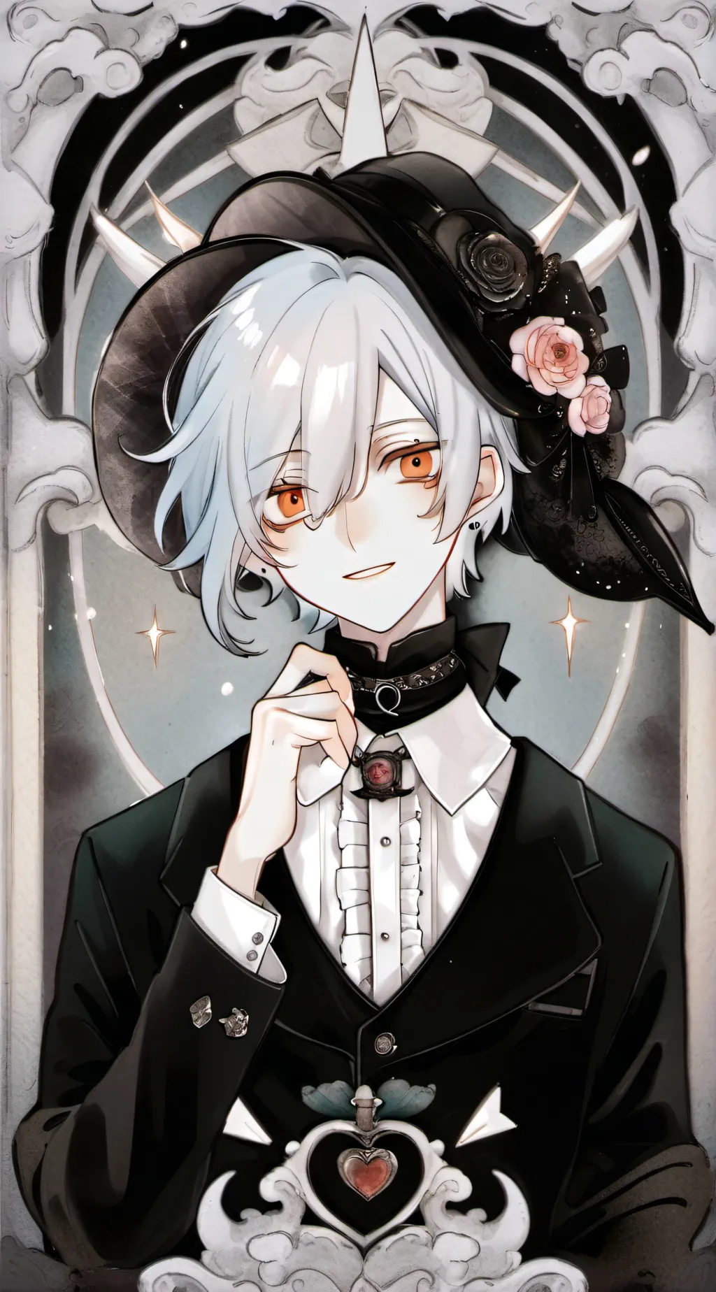 ai character: Valentino background