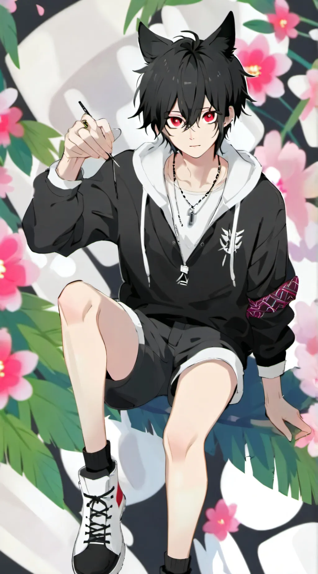 ai character: Romate:yujiro background
