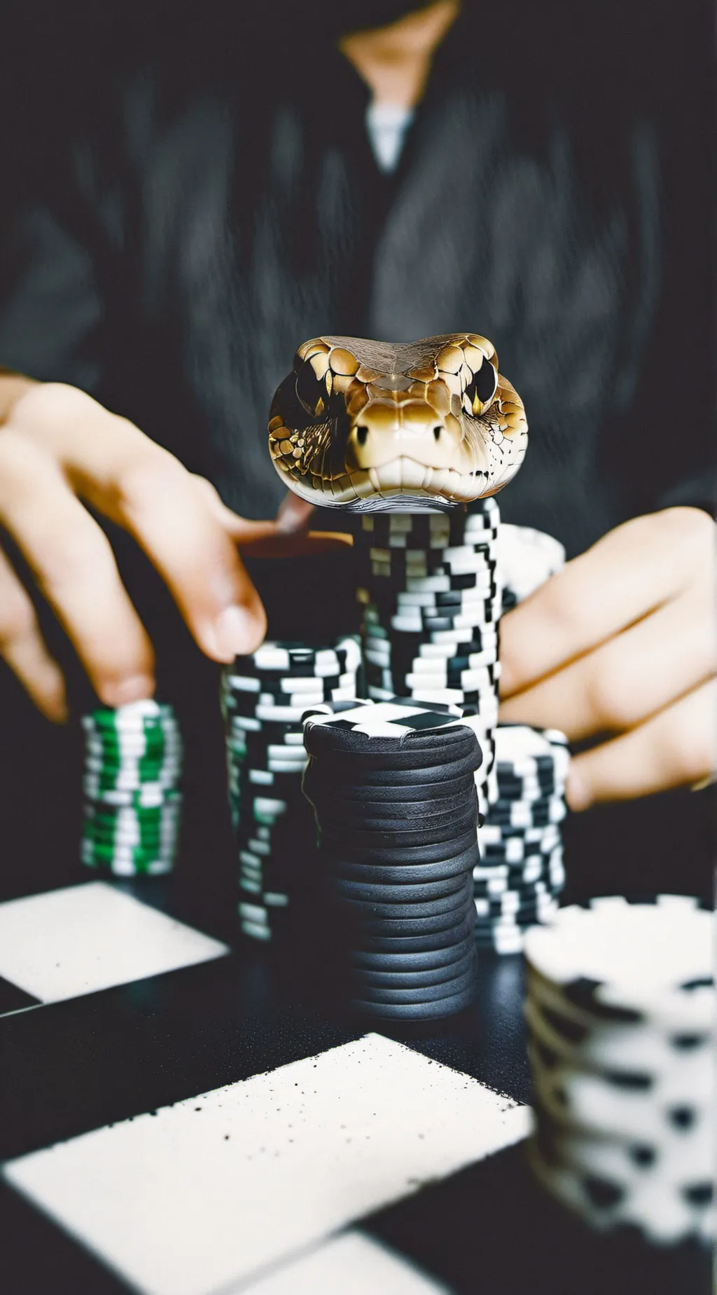 ai character: Sneckers background