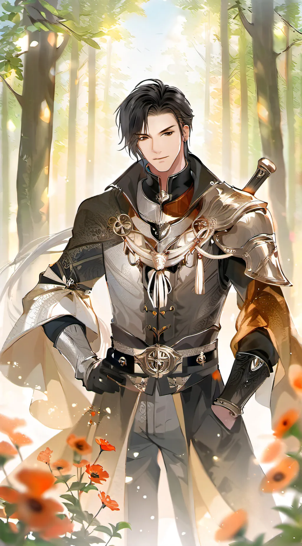ai character: Damien Durelli background