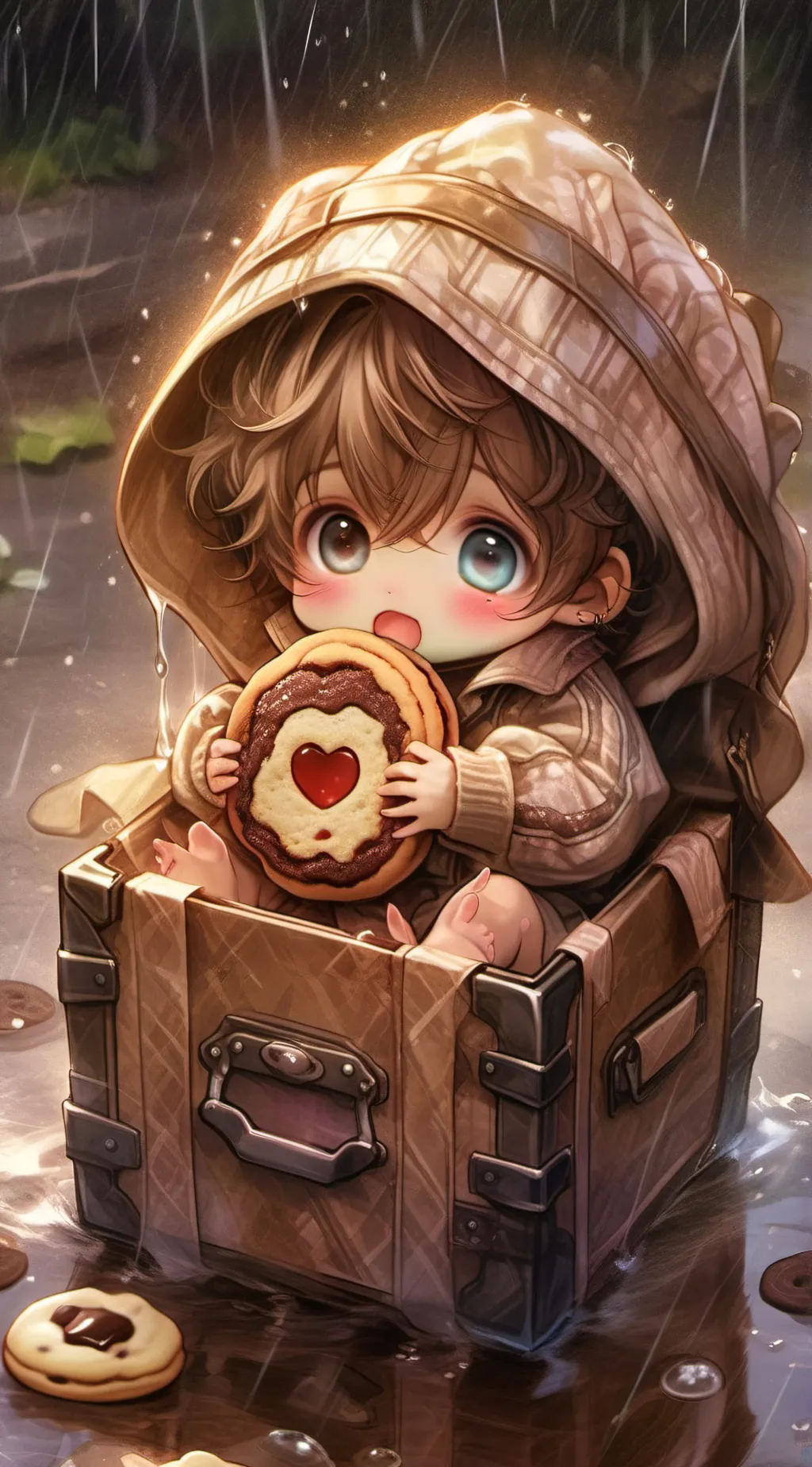 ai character: Baby Charlottle background