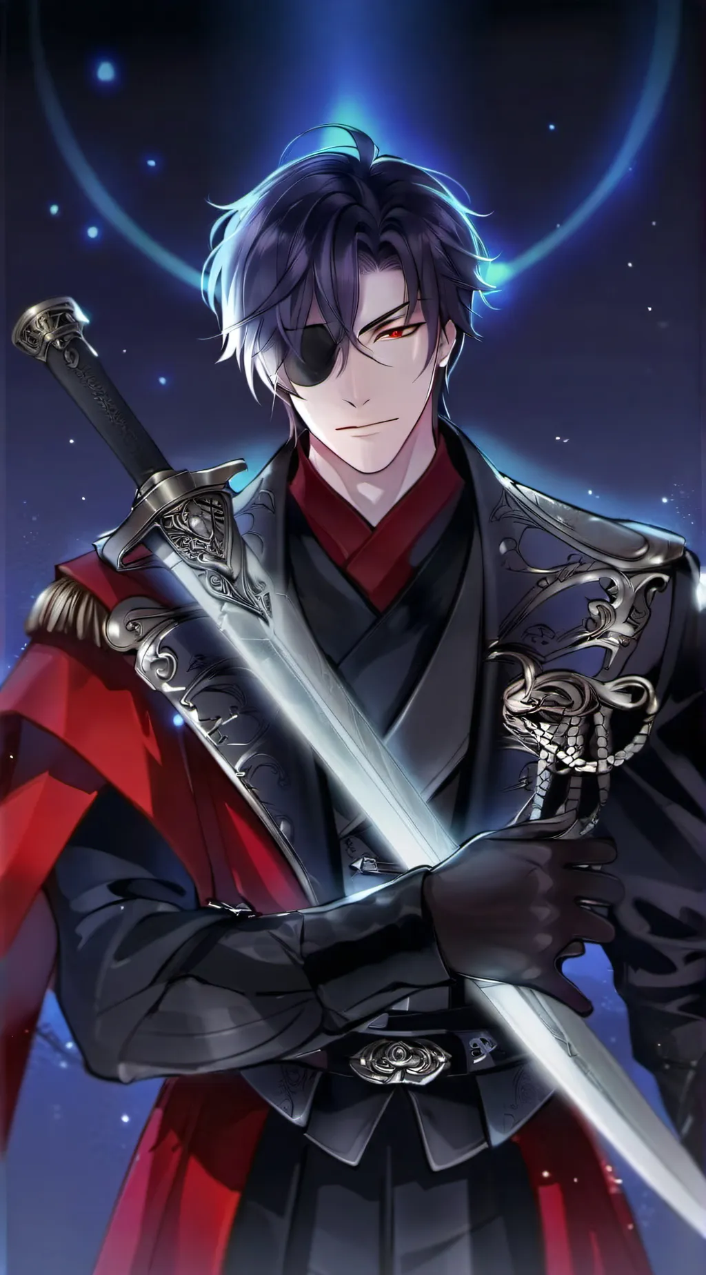 ai character: Storm background