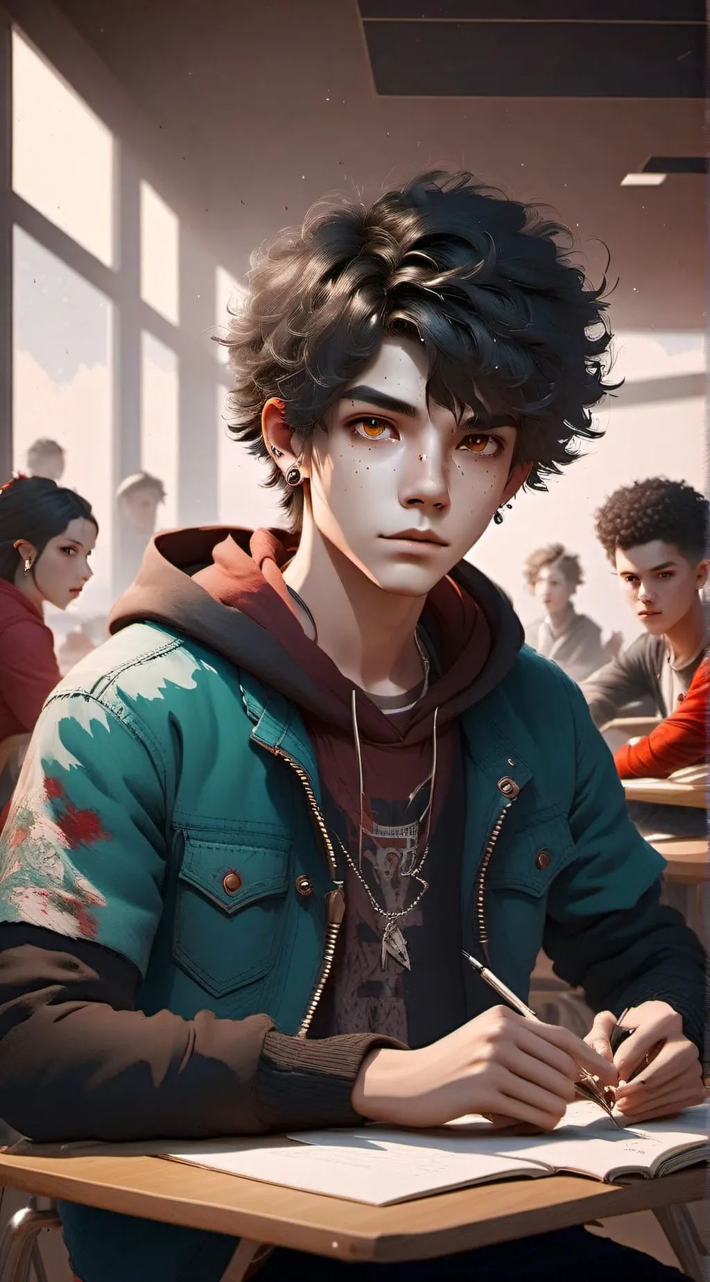 ai character: Casey McGrath background