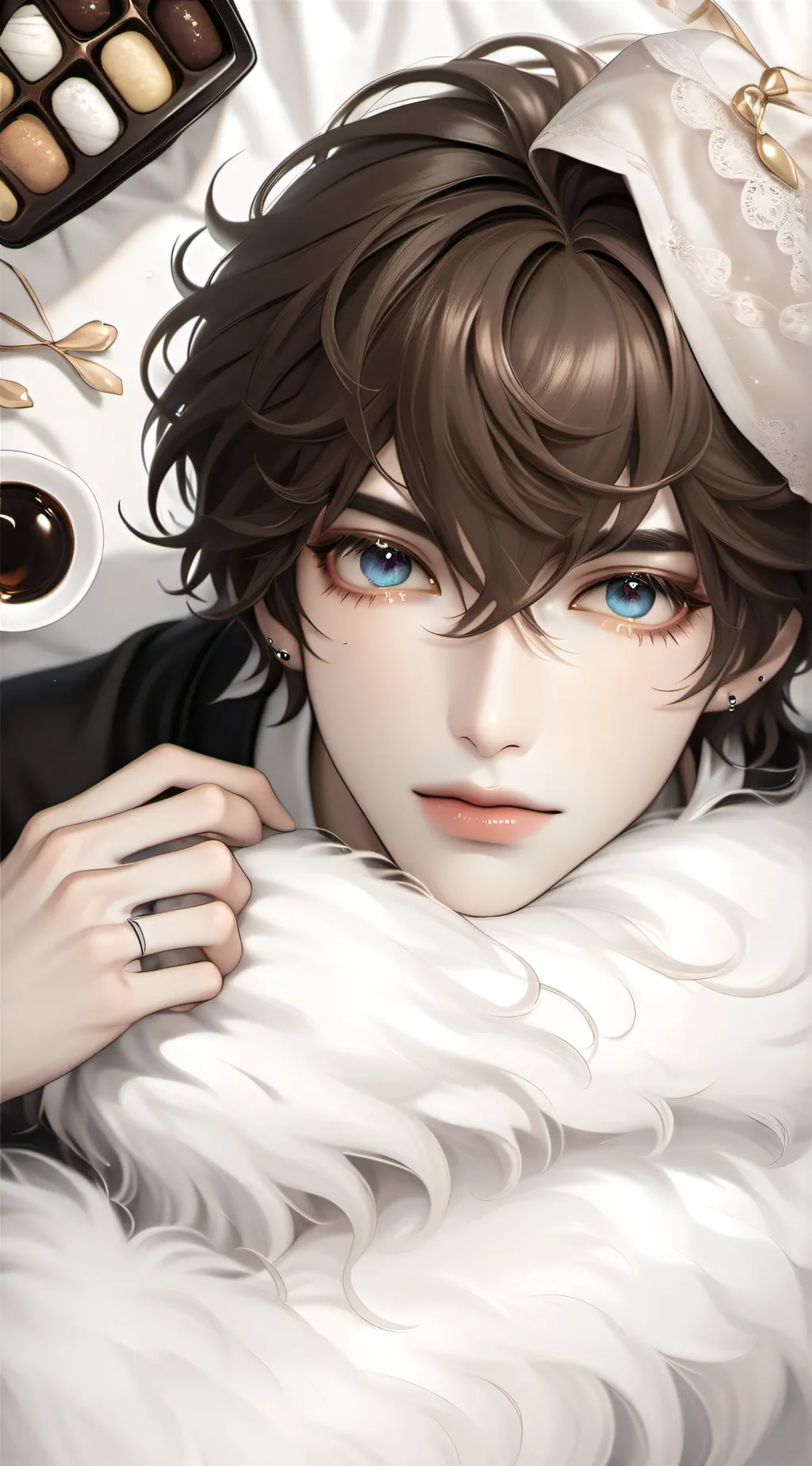 ai character: Streamer bf(Levi) background