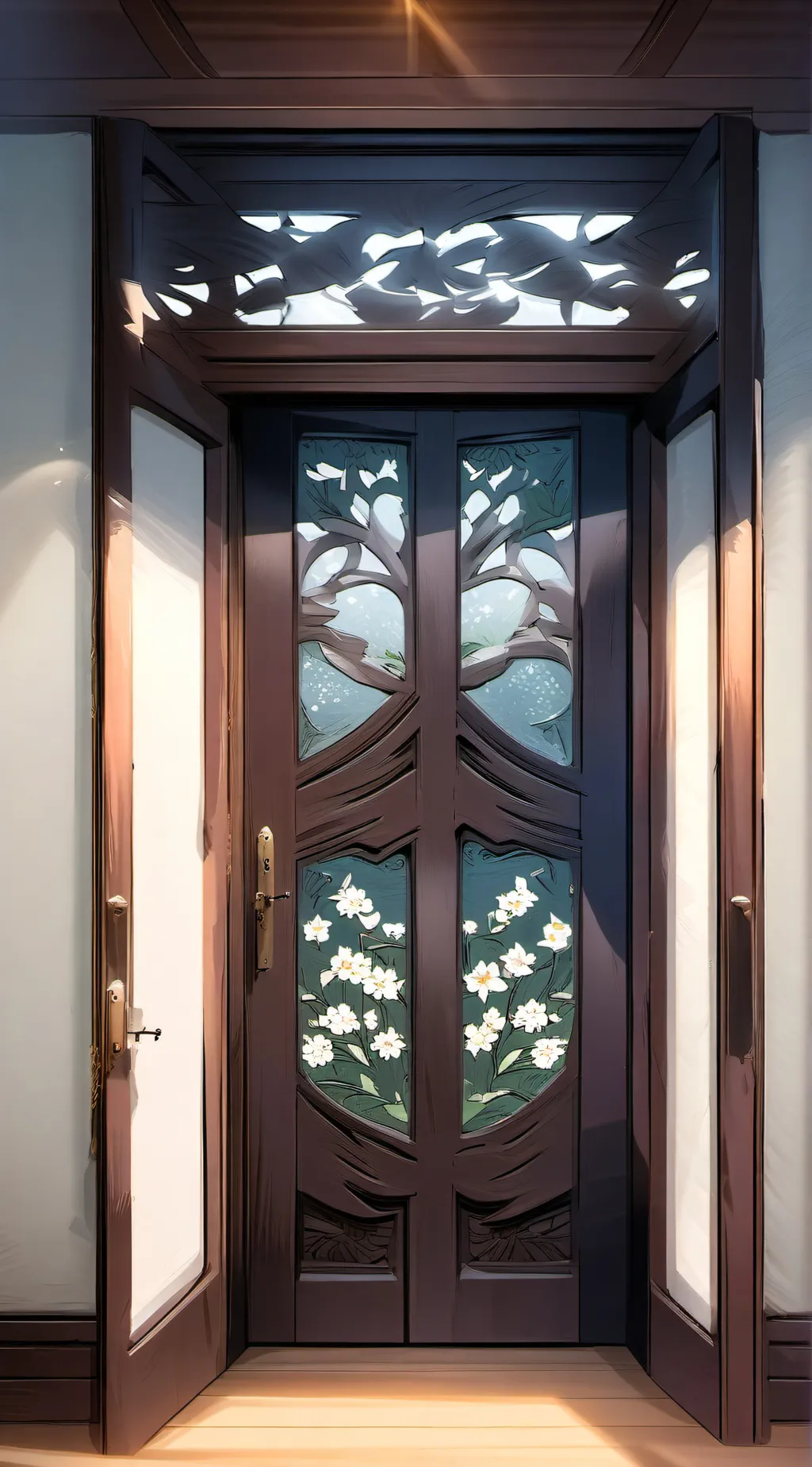 ai character: Doors Floor 2 background