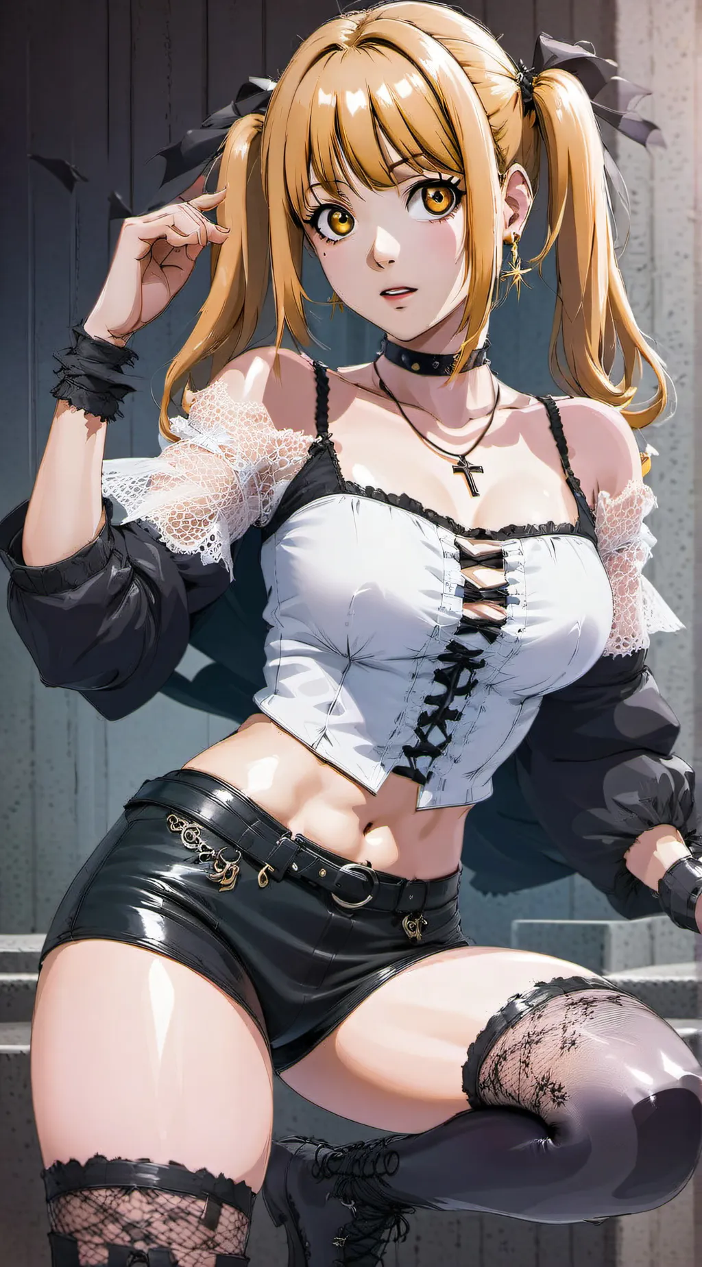 ai character: Misa Amane background