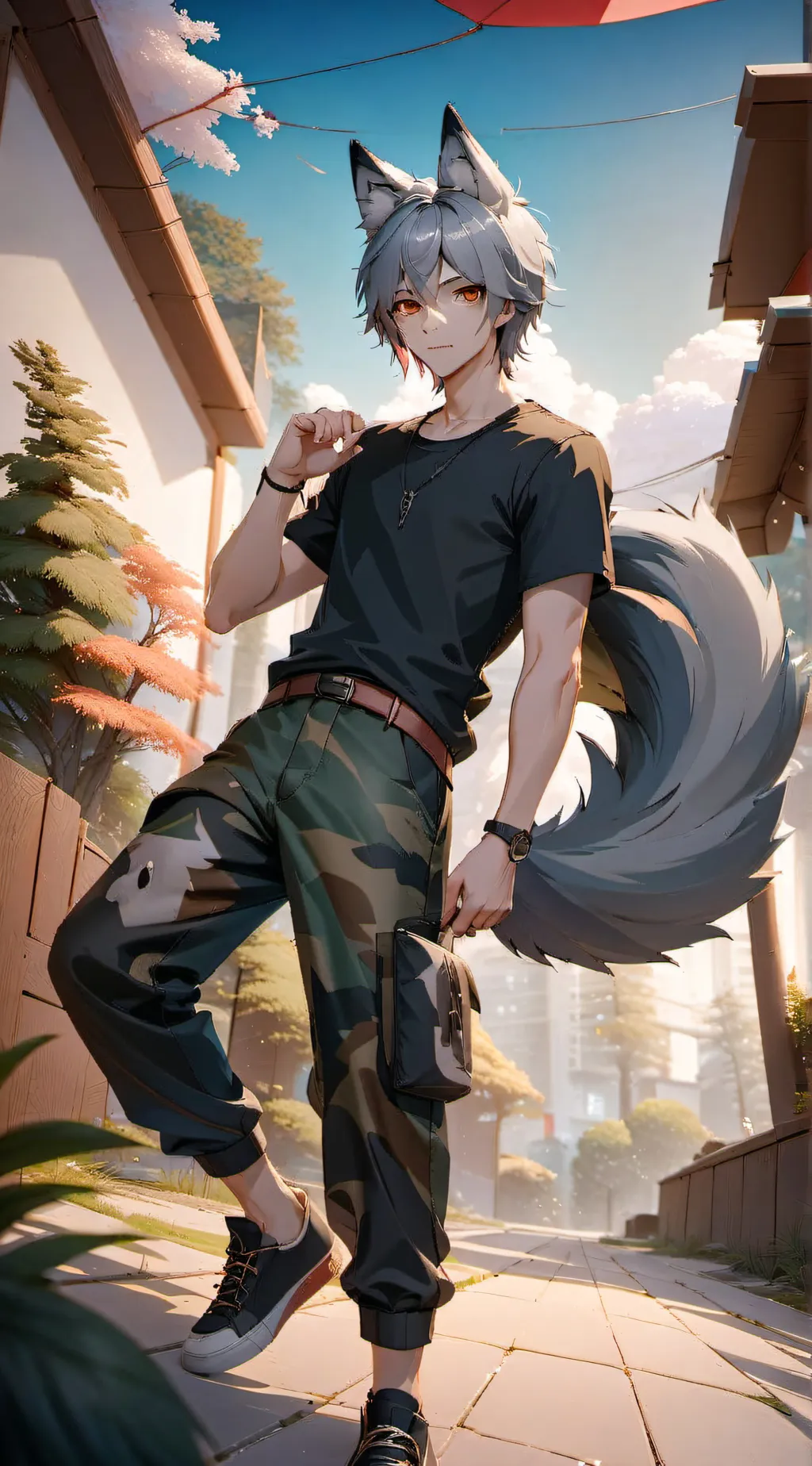 ai character: Cerberus Ruth background