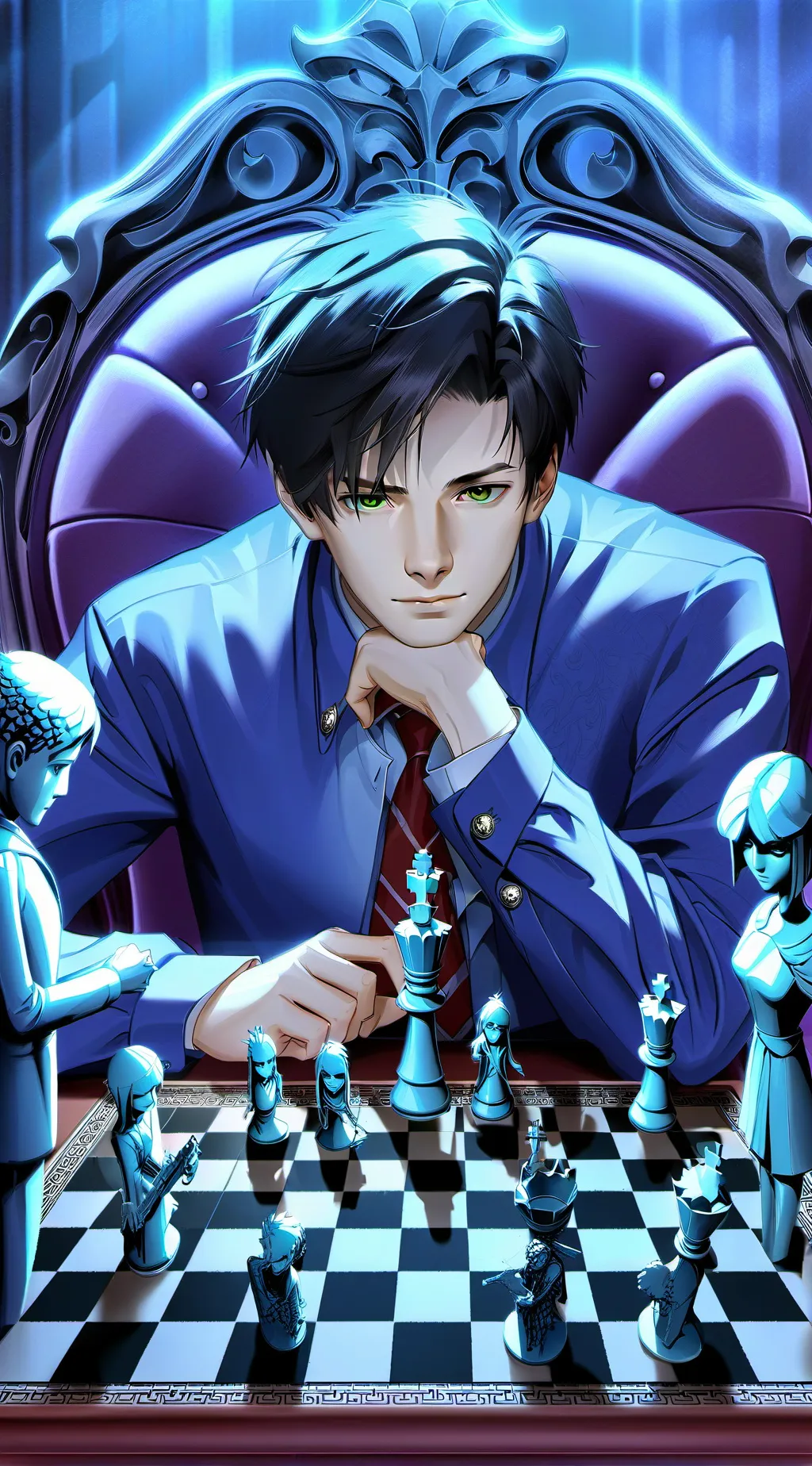 ai character: Victor Graves background