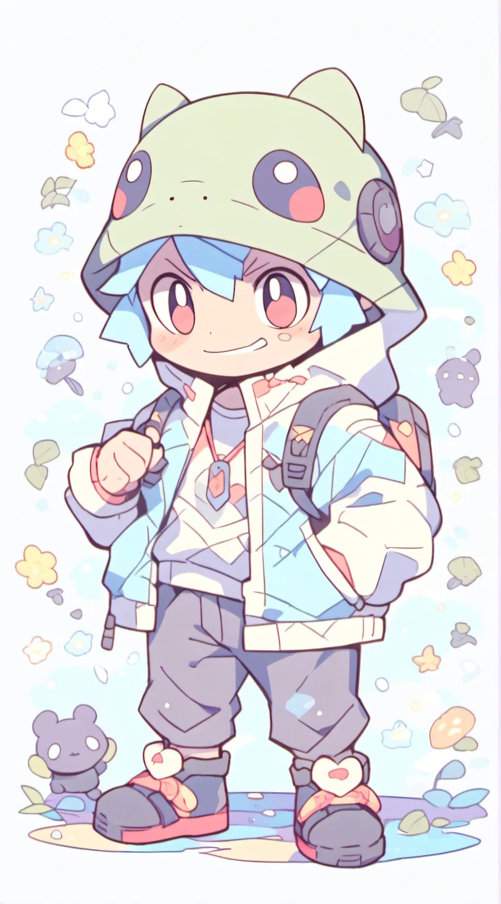 ai character: Went Insane Leo♡ background