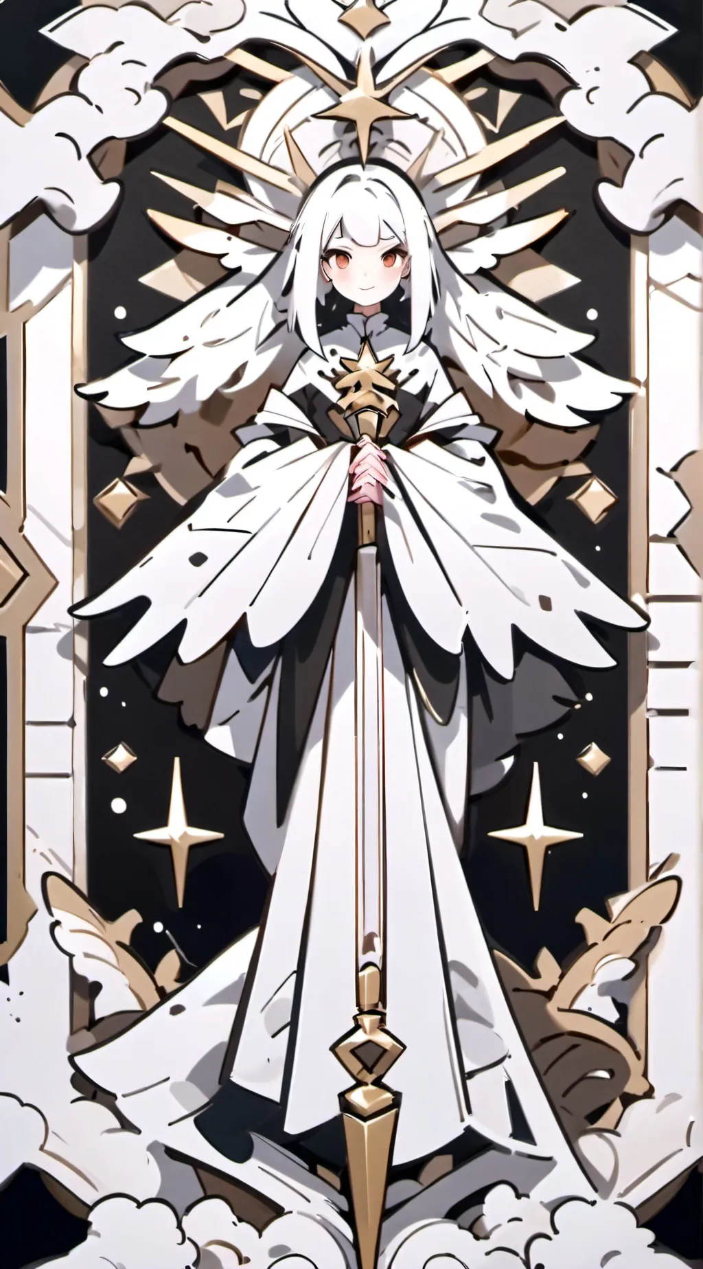 ai character: Aria background