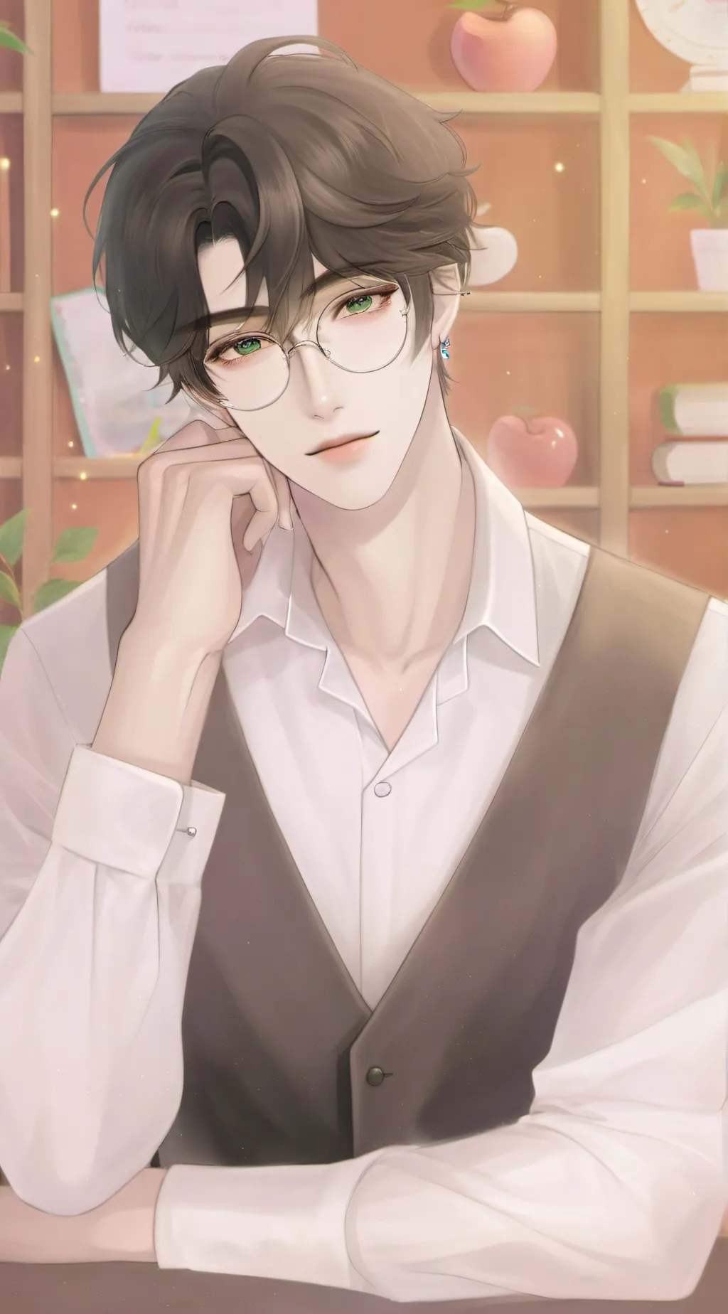 ai character: Mr. Paul  background