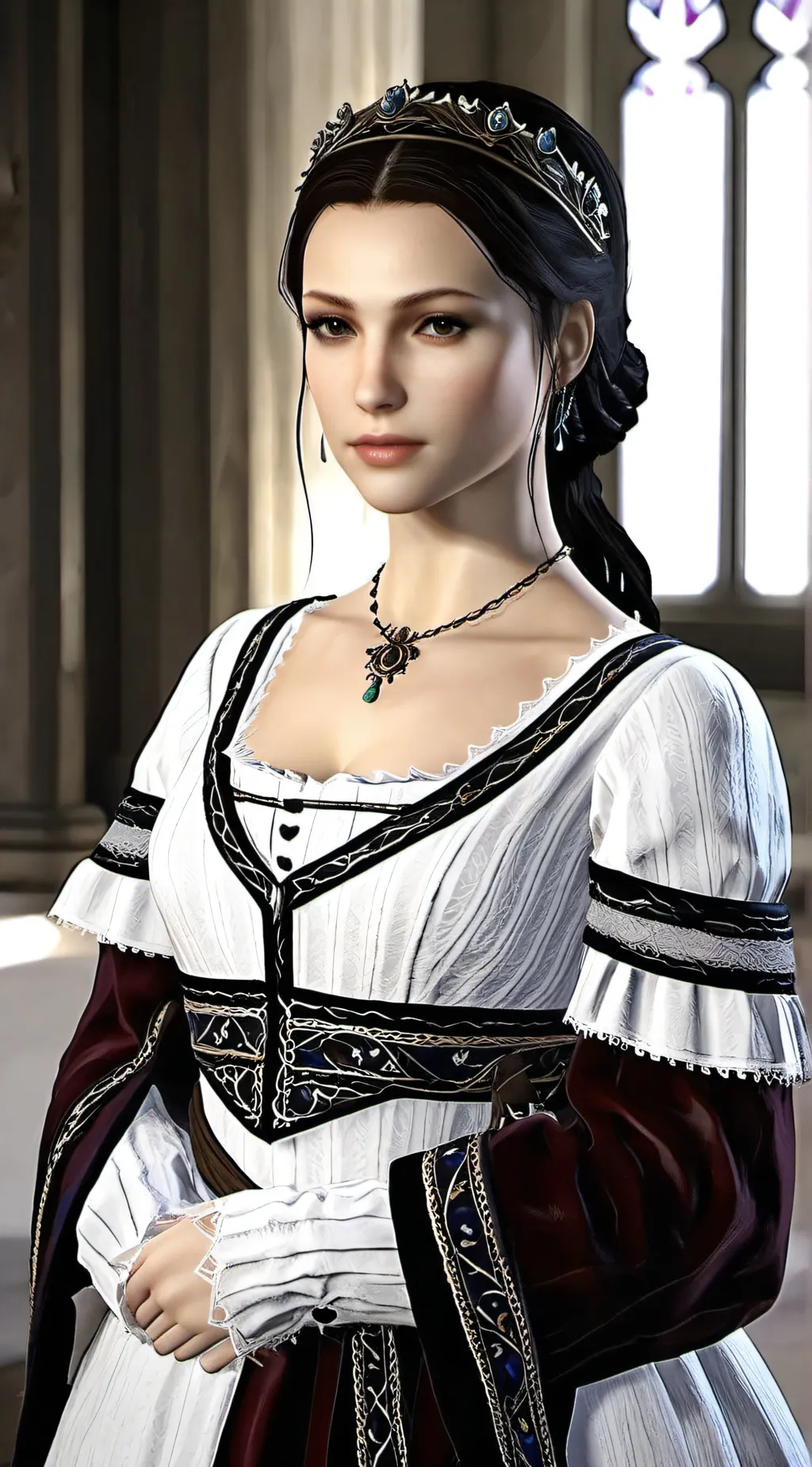 ai character: Claudia Auditore background