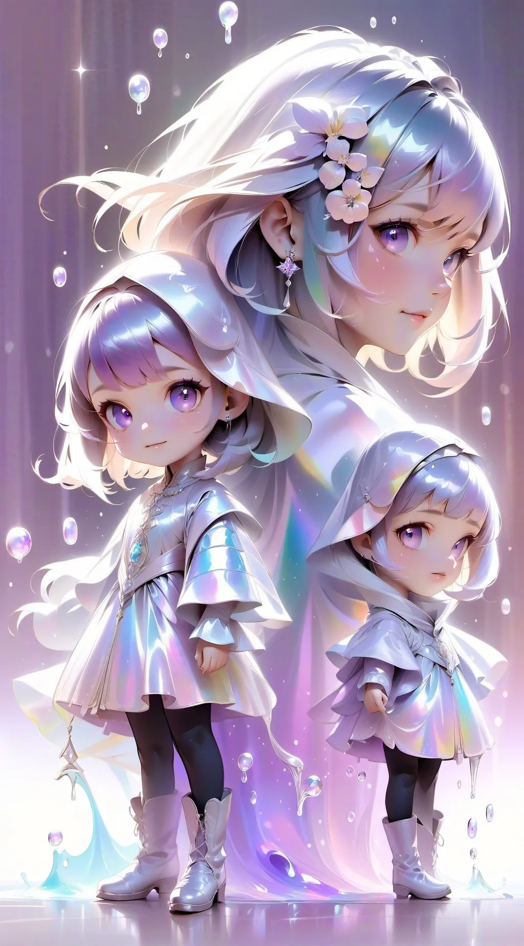 ai character: Adoption center ￼ background