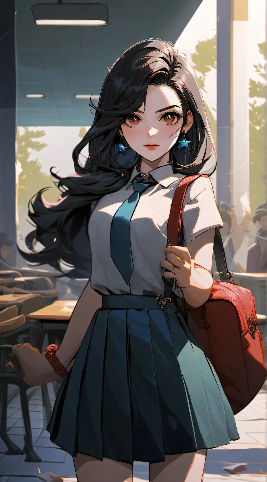 ai character: Bella background