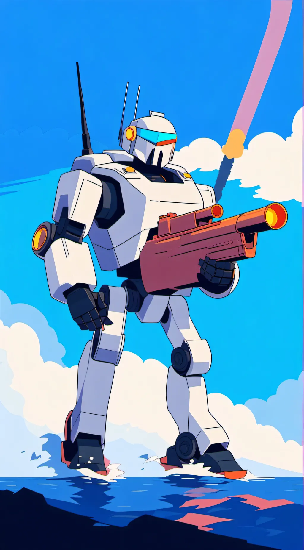 ai character: Murder Drones background