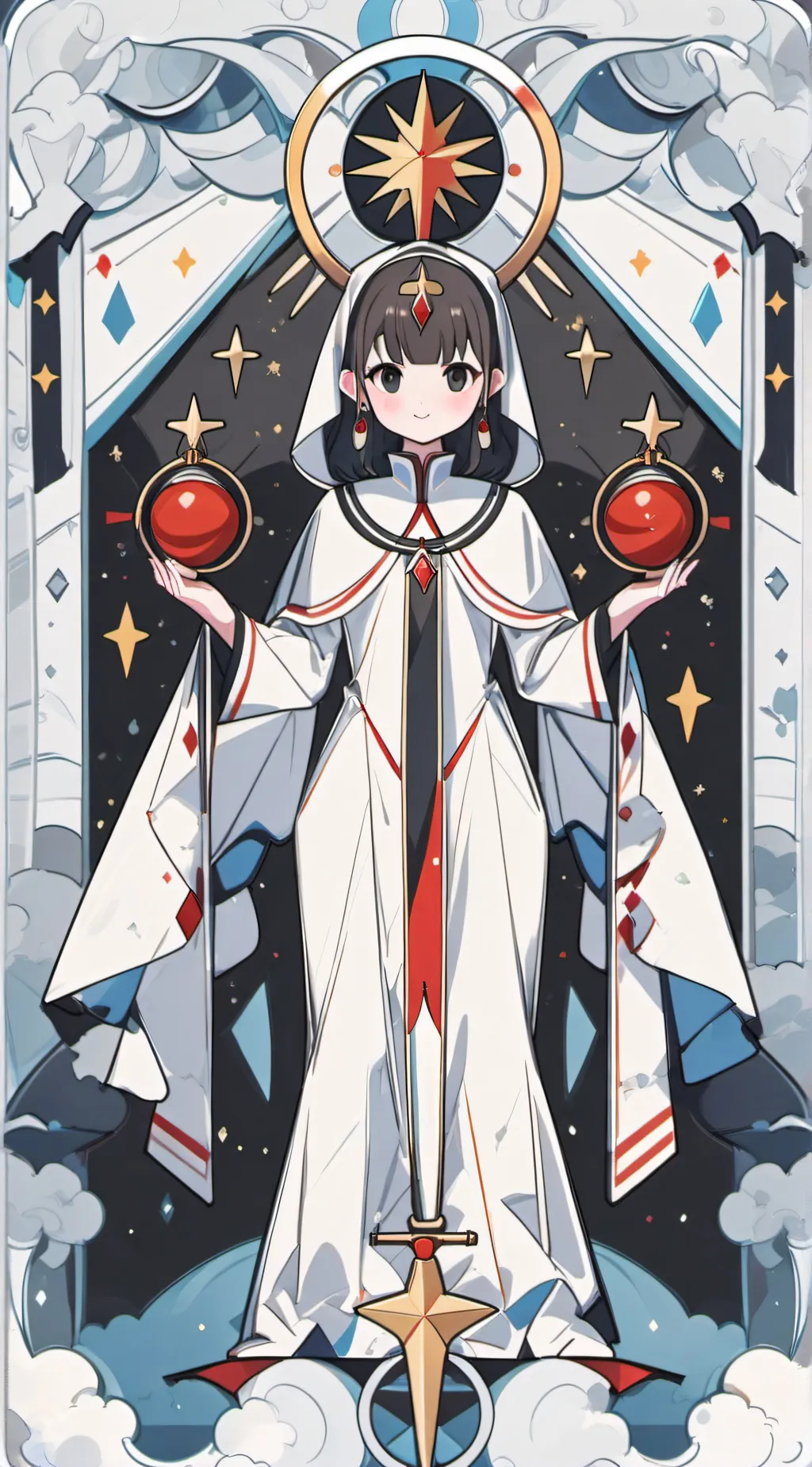 ai character: Time to live  background